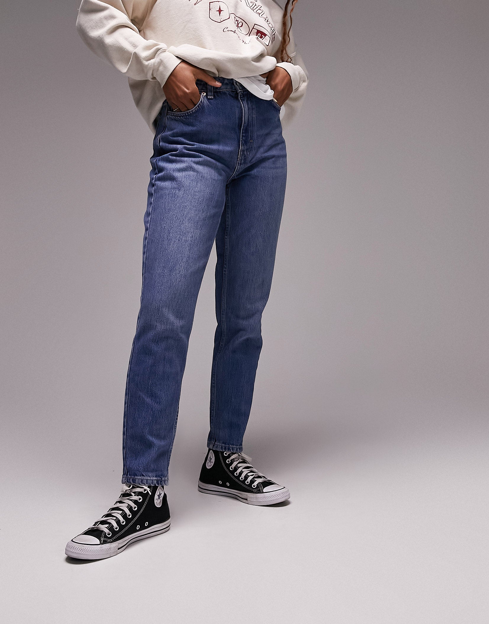 VERO MODA® TOPSHOP High waist Mom Fit Jeans