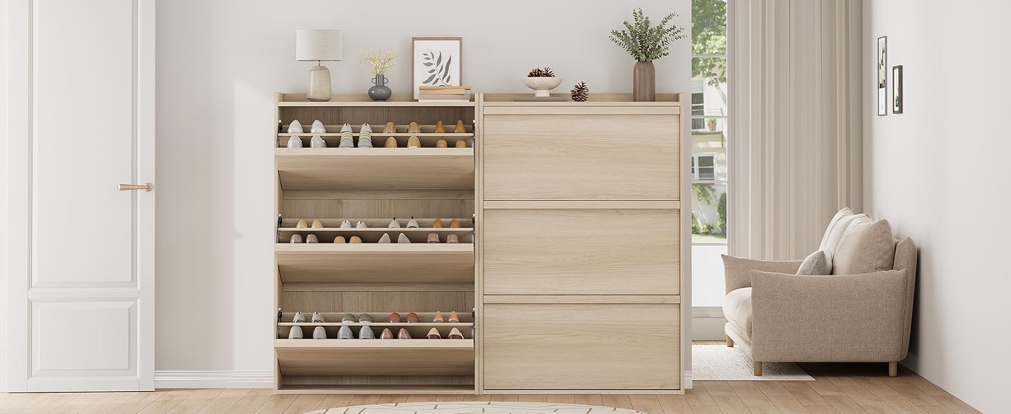 flip shoe cabinet