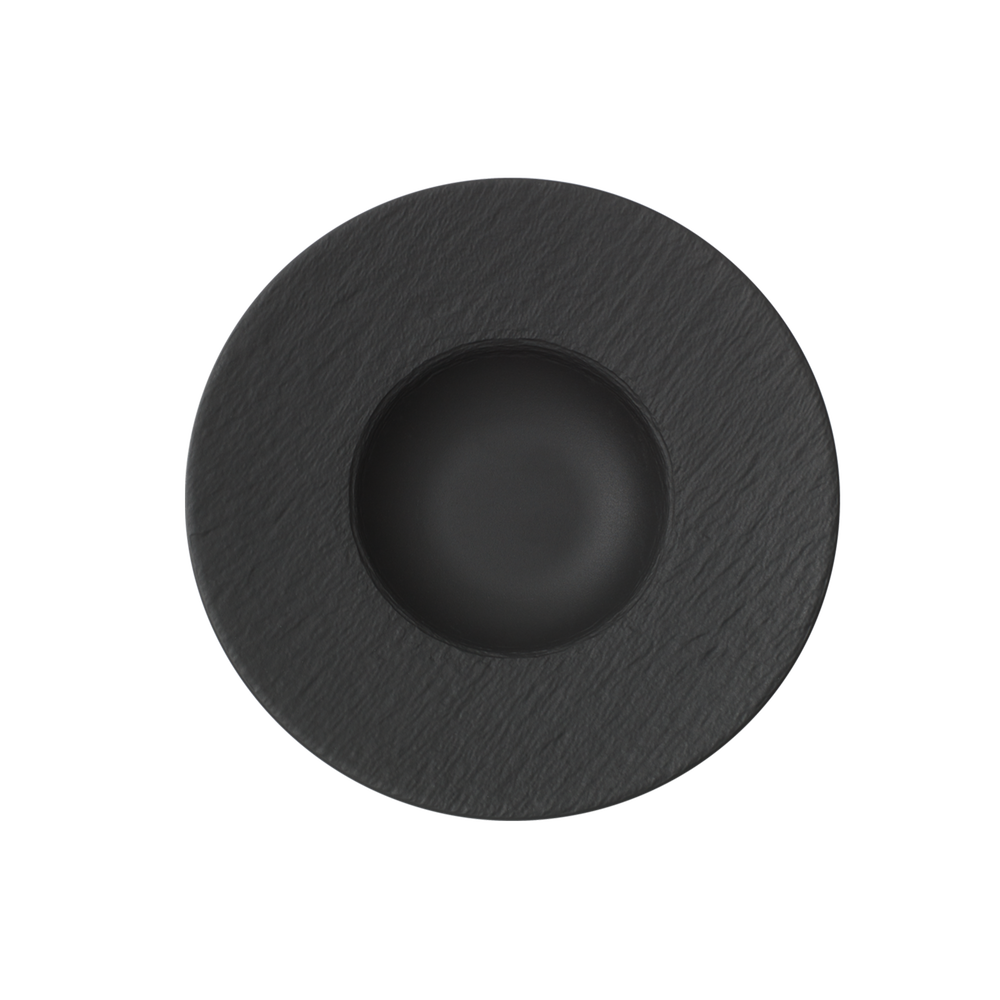 Manufacture Pasta bowl - Black, 10.2 oz, Premium Porcelain