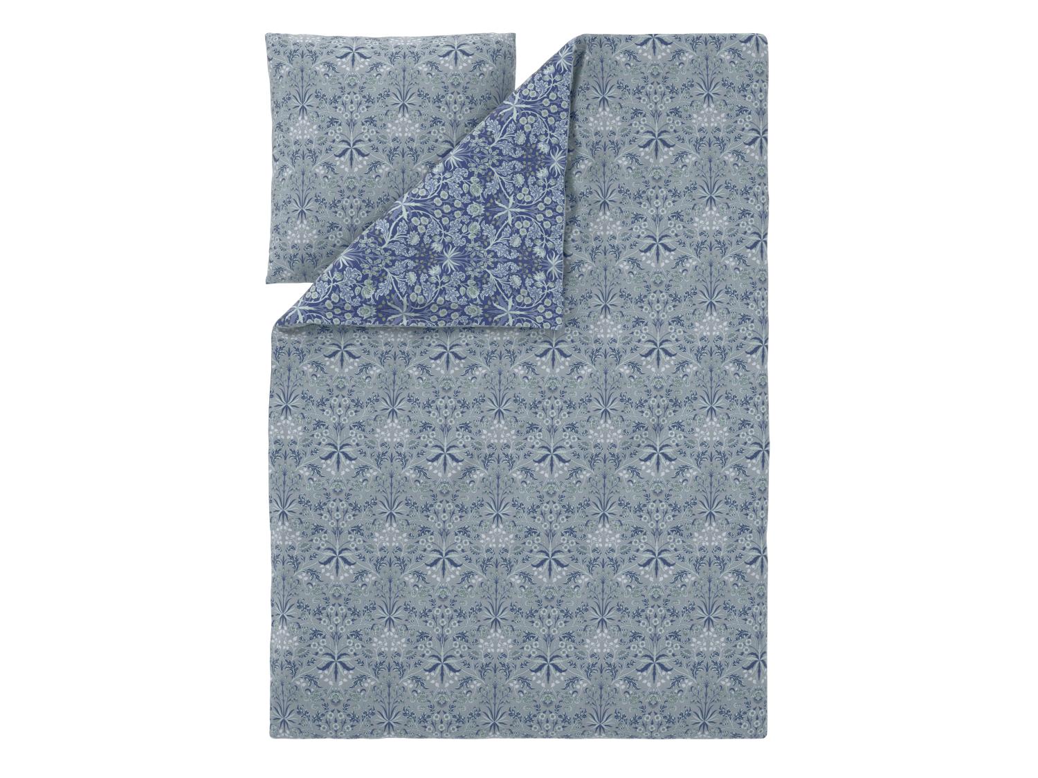 LIVARNO Parure de lit en satin de microfibre, 140 x 200 cm