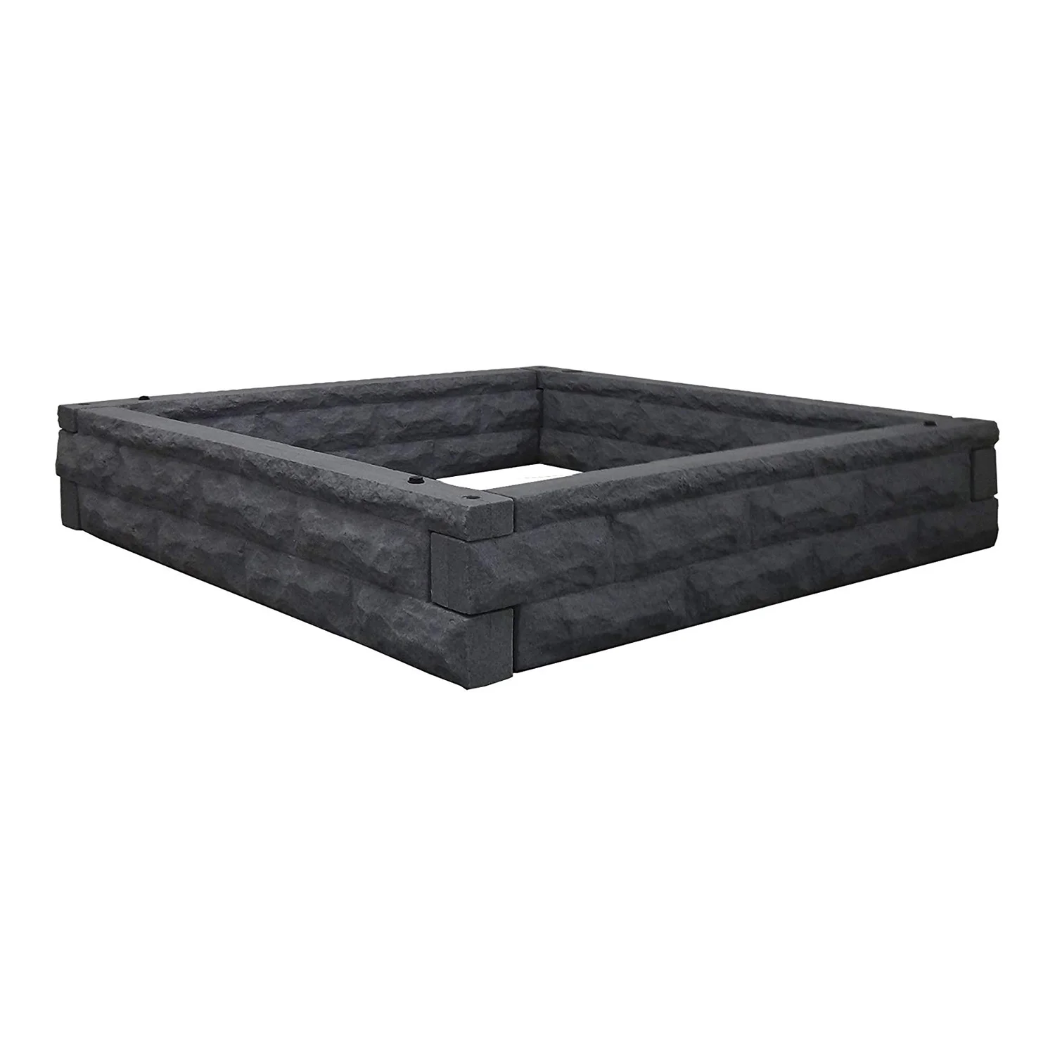 Good Ideas Garden Wizard Outdoor Self Watering Raised Garden Bed, Dark Granite