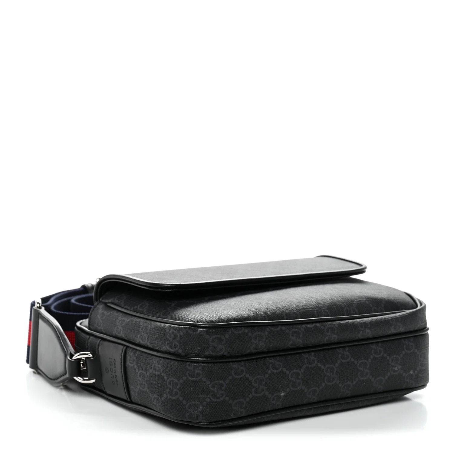 GG Supreme Monogram Small Crossbody Bag Black