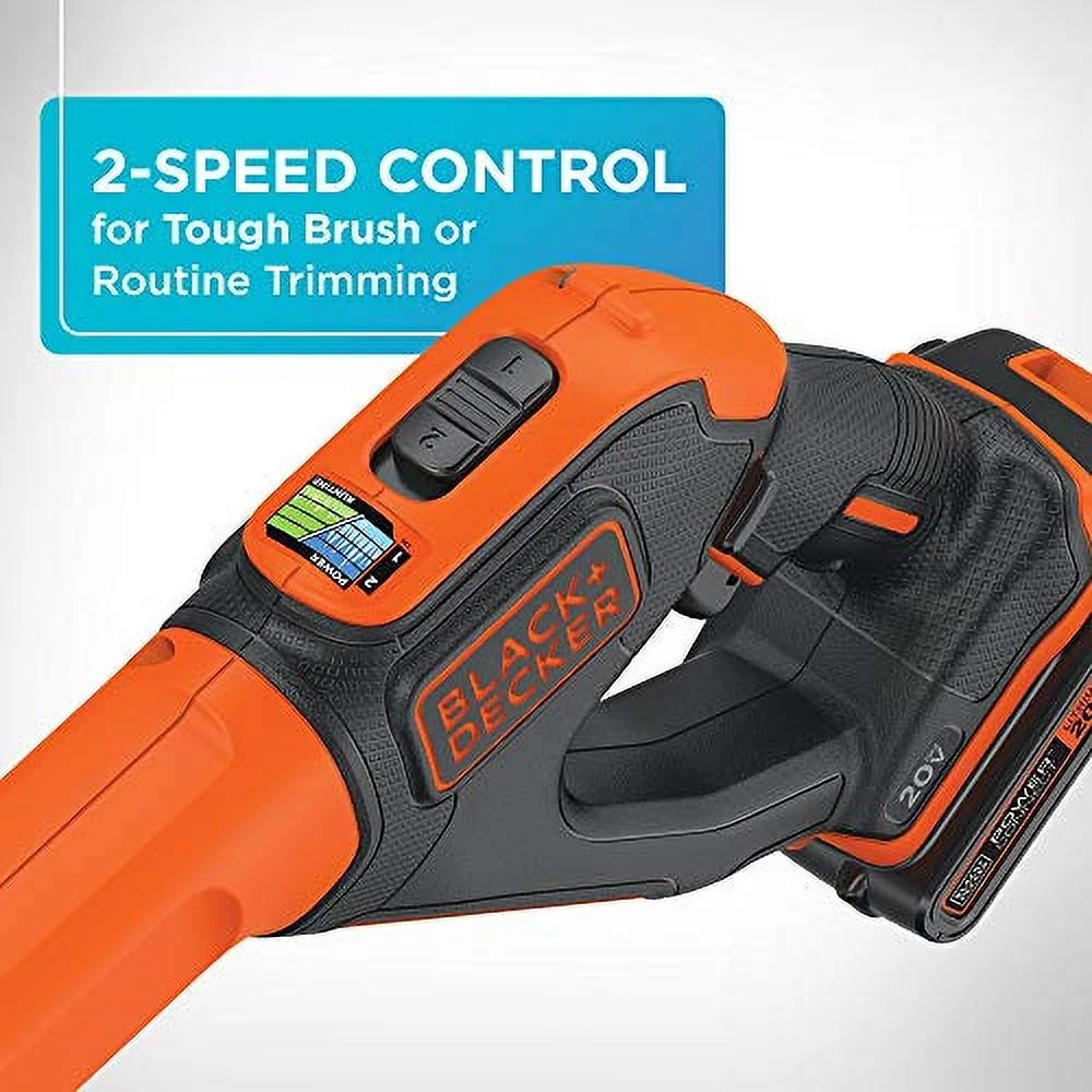 Beyond by BLACK+DECKER 20V MAX String Trimmer / Edger, 12 - Inch (LST522E1AEV)
