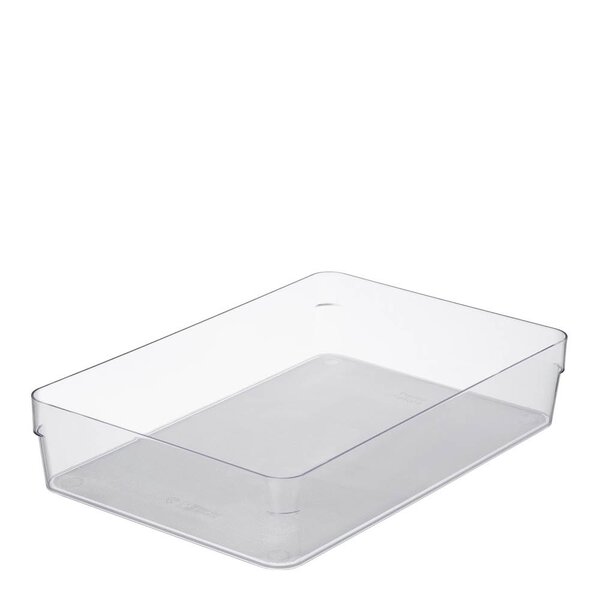 Compact organizer clear 30x20 cm