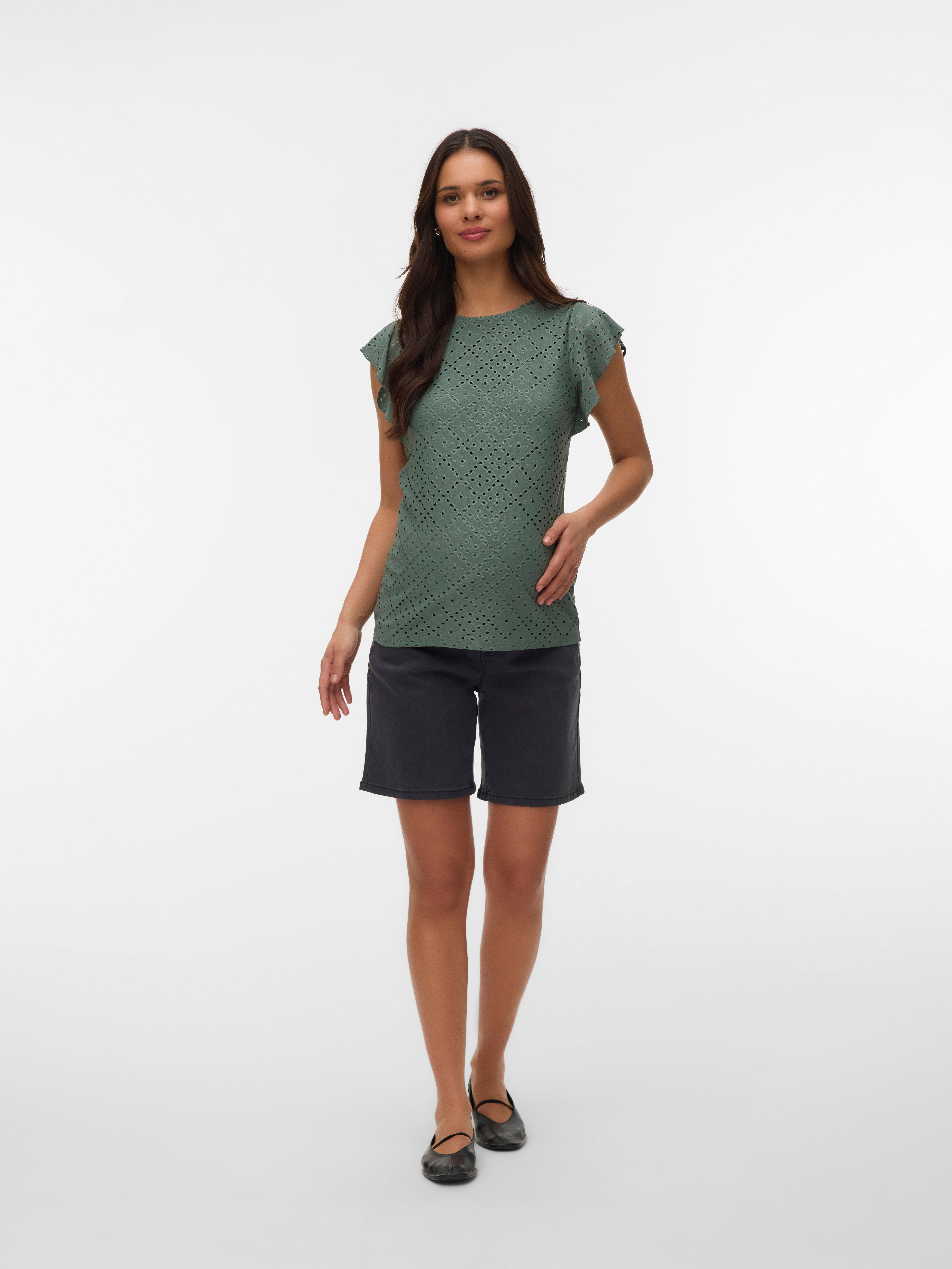 VERO MODA® Loose Fit Round Neck Top