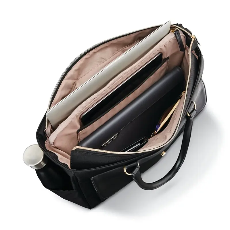 Black Mobile Solution Upright Wheeled Carryall Wheeled Briefcases | 2681-NCFGV - SAMSONITE OUTLET