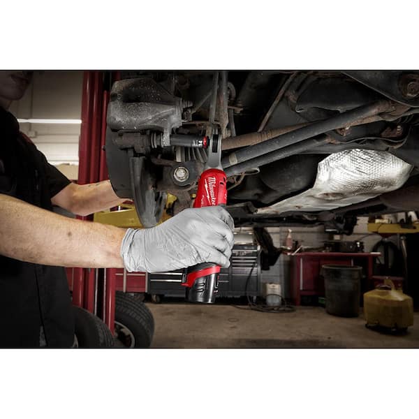 M12 FUEL 12V Lithium Ion Cordless 3/8 in Ratchet and 1/4 in Impact Driver Kit (2 Tool) w/Batteries, Charger Bag Image 9