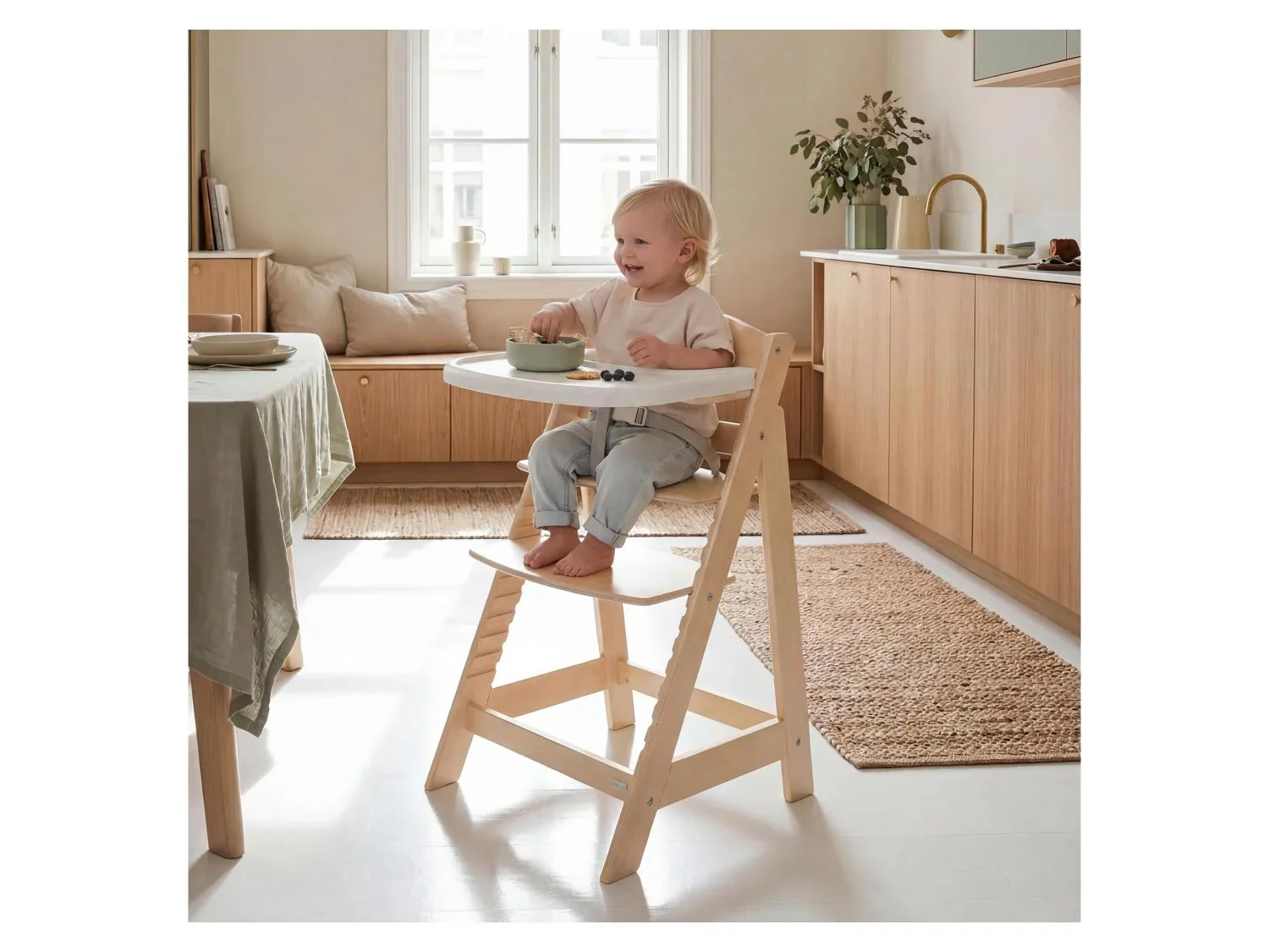 roba Plateau repas en plastique - Extension pour chaise haute