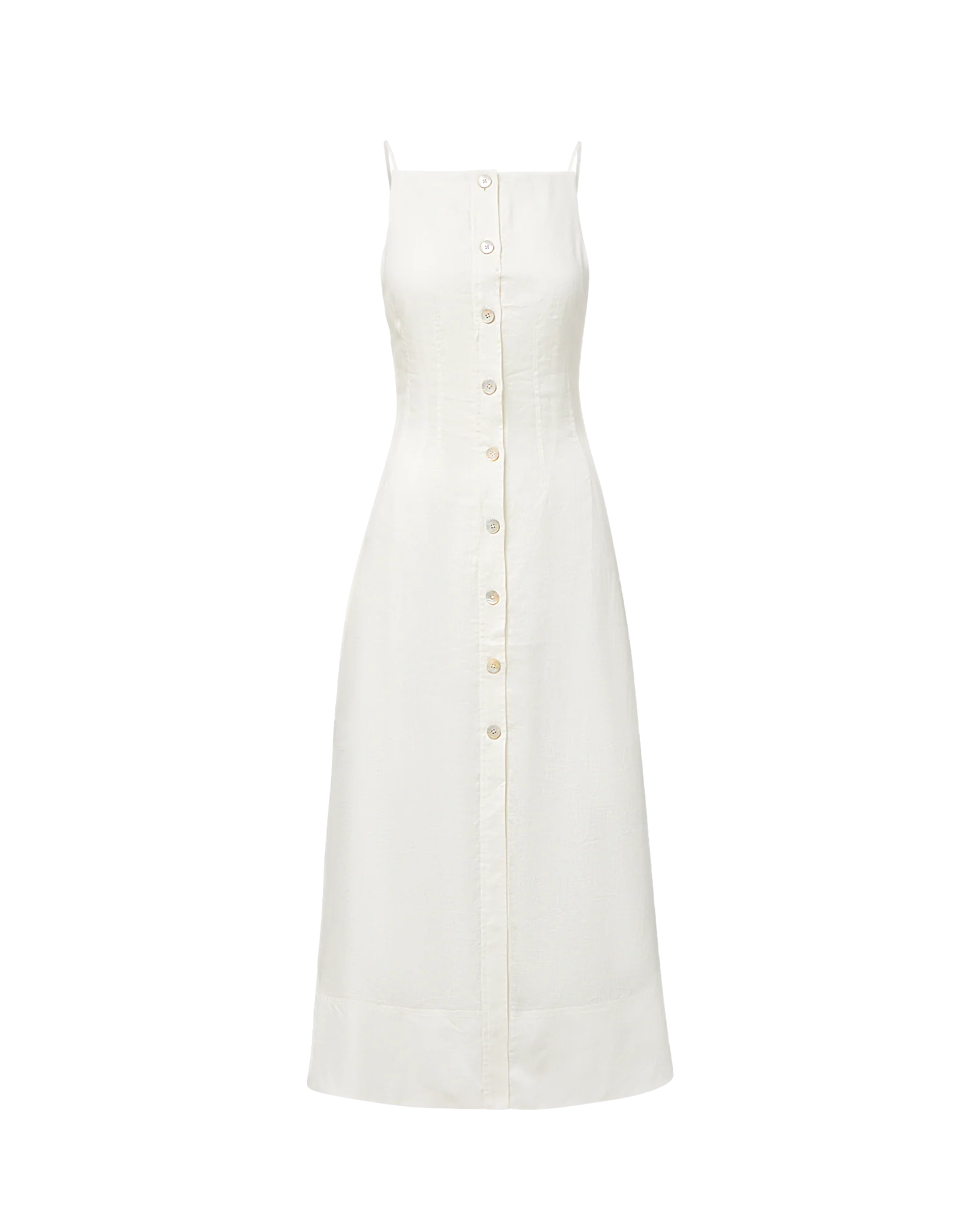 Georges Linen Midi Dress