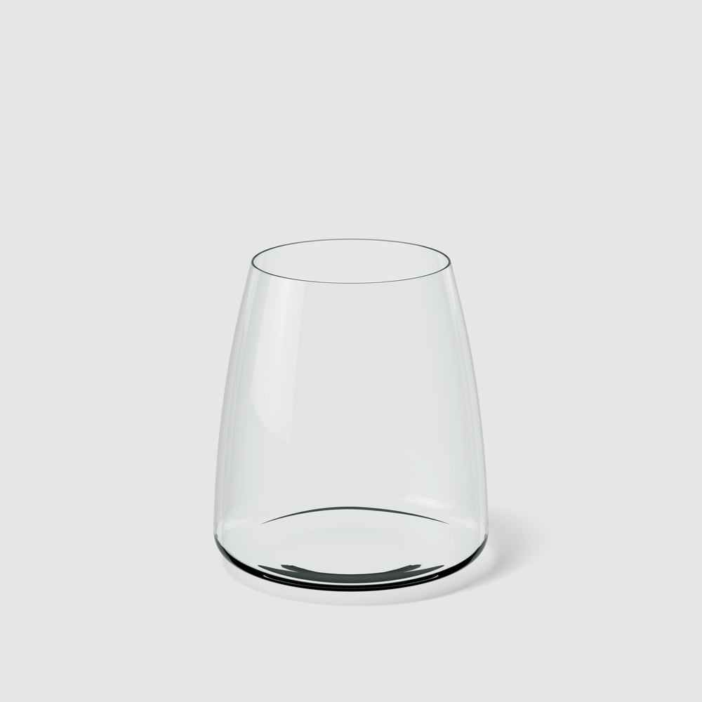 MetroChic Water glass - Clear, 10.2 oz, crystal glass