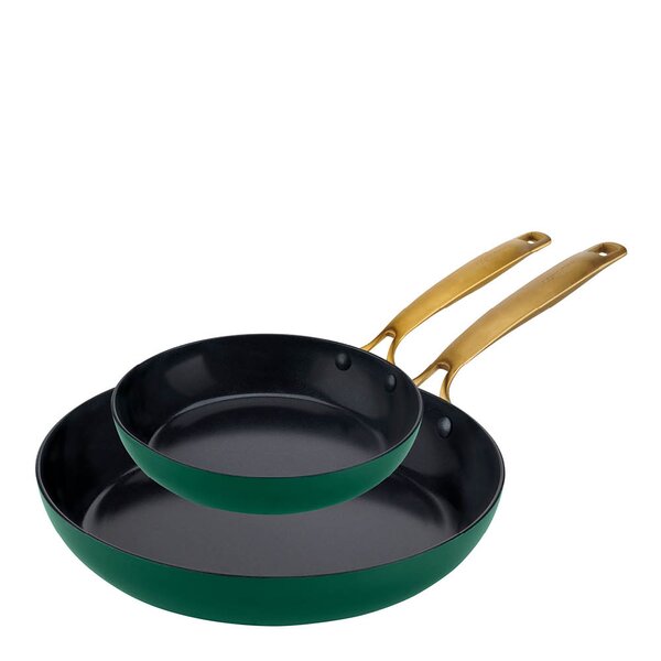 Element stekepannesett 2 deler 20 + 28 cm holly green