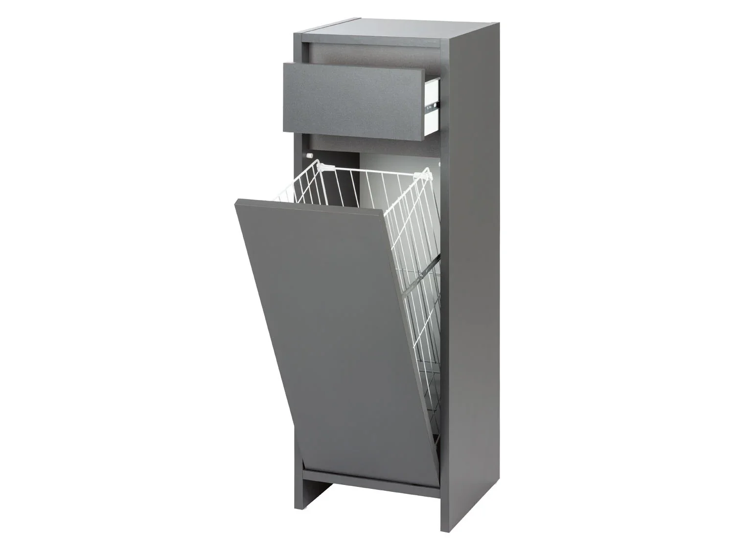 LIVARNO home Armoire latrale de salle de bains Oslo, 32 x 99 x 30 cm, anthracite