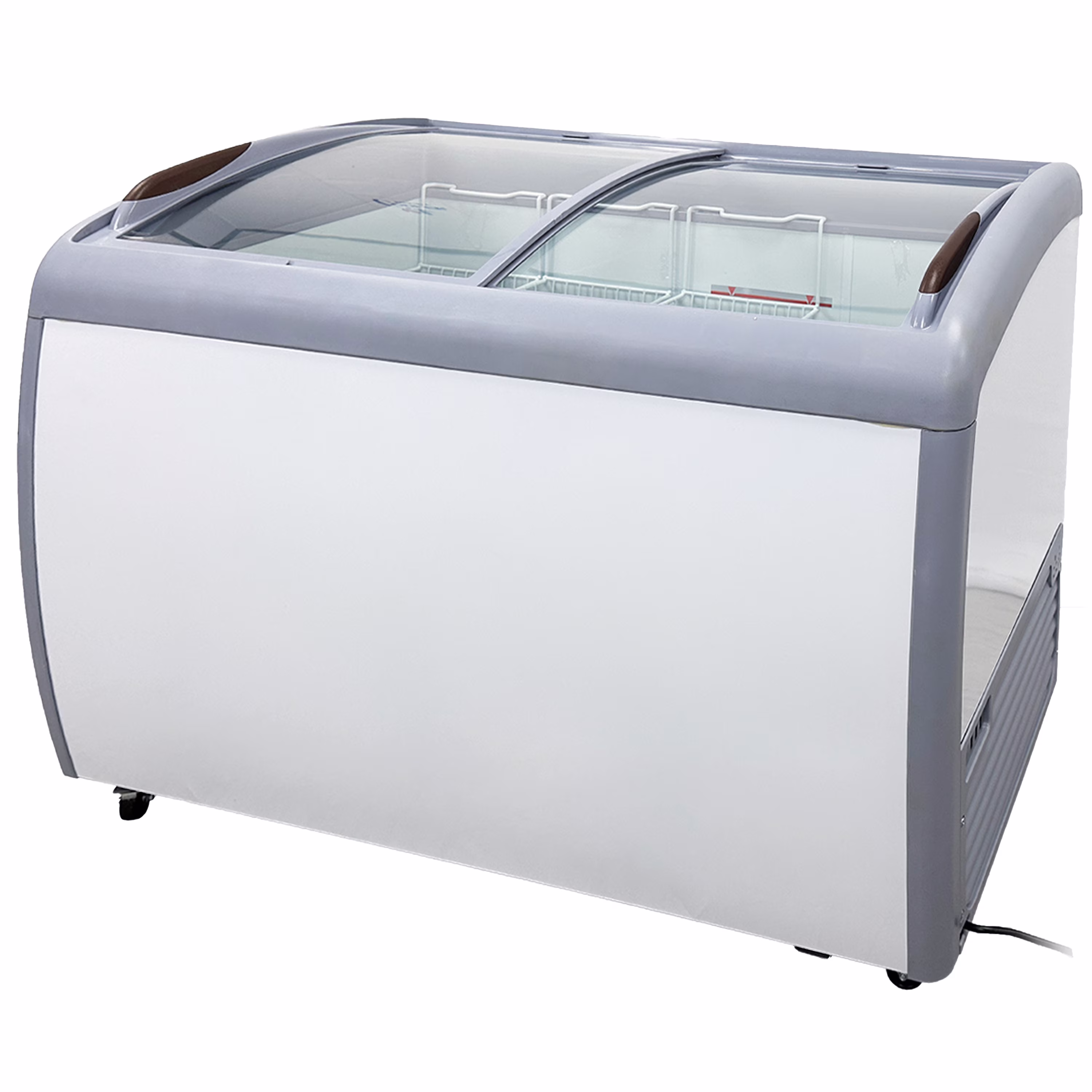 9.2 cu ft Commercial Ice Cream Freezer, White