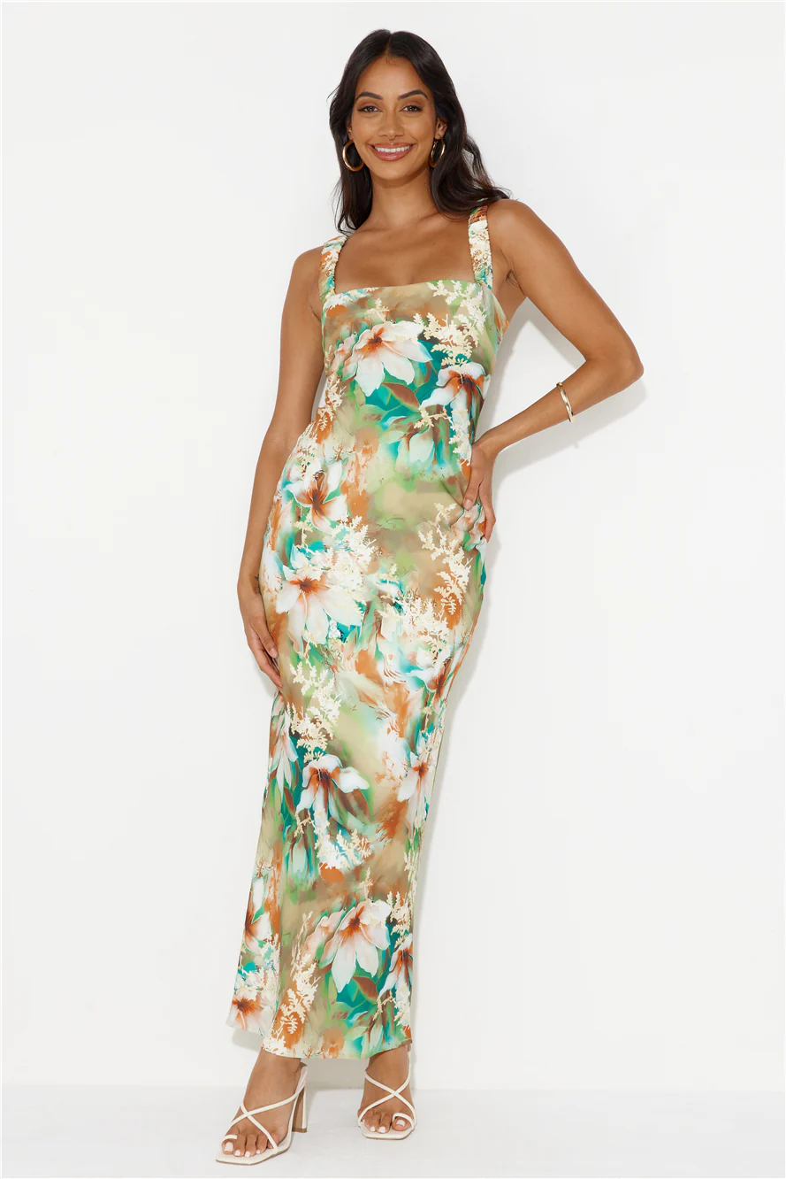 One Step Further Maxi Dress Yellow