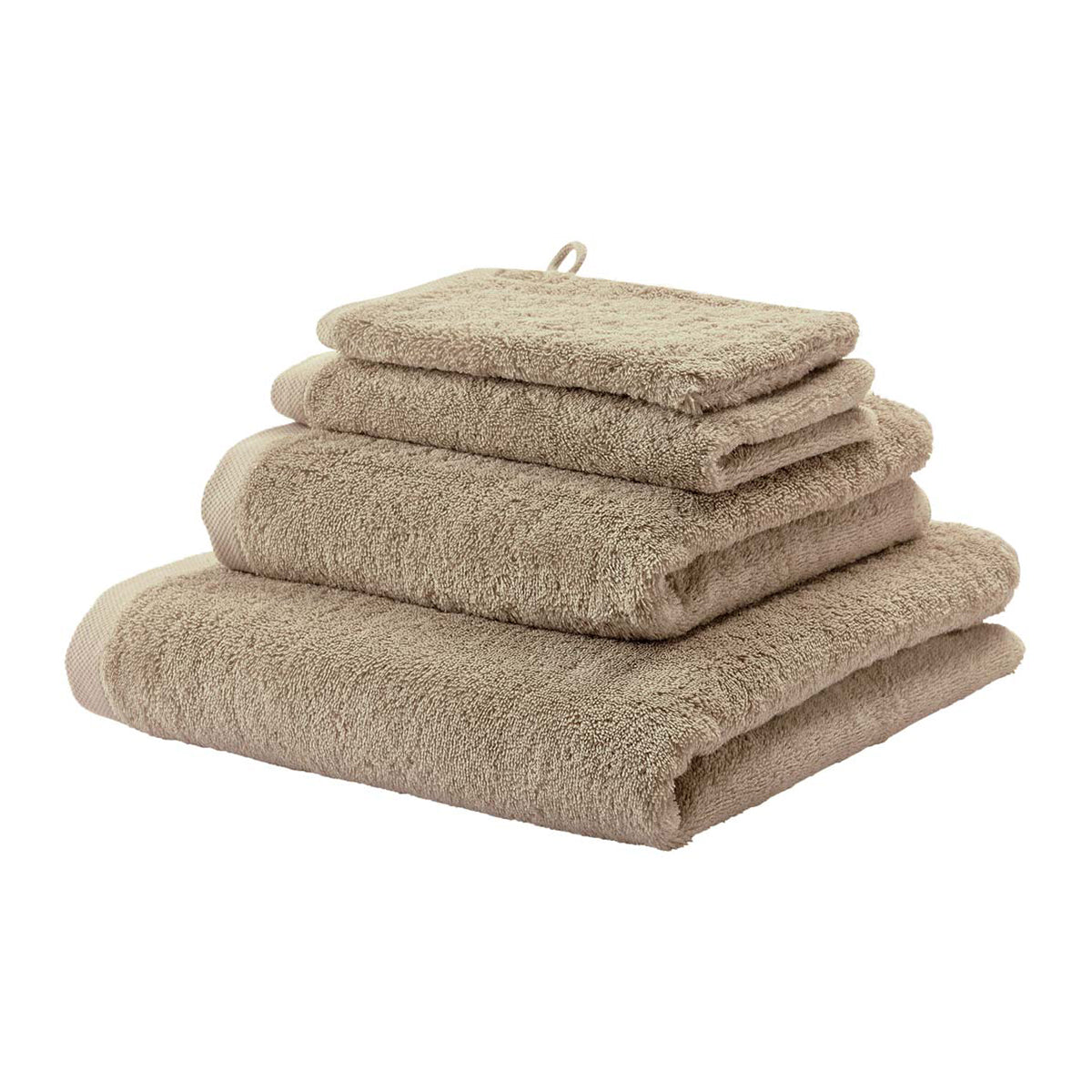 Aquanova London Badlaken 70 x 130 cm - Almond