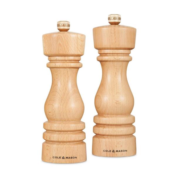 London salt- og pepperkvern 18 cm 2 stk bøk