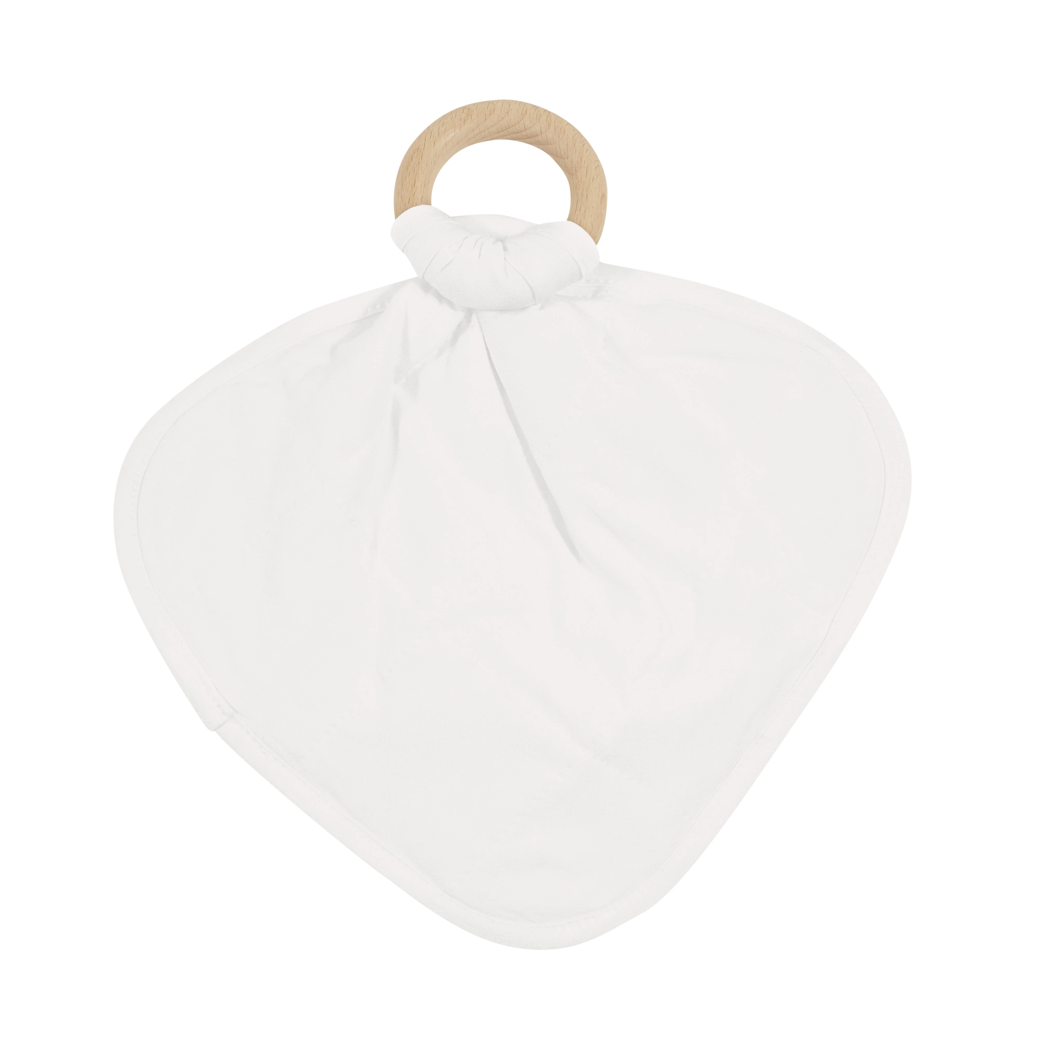 Lovey in Cloud with Removable Wooden Teething Ring