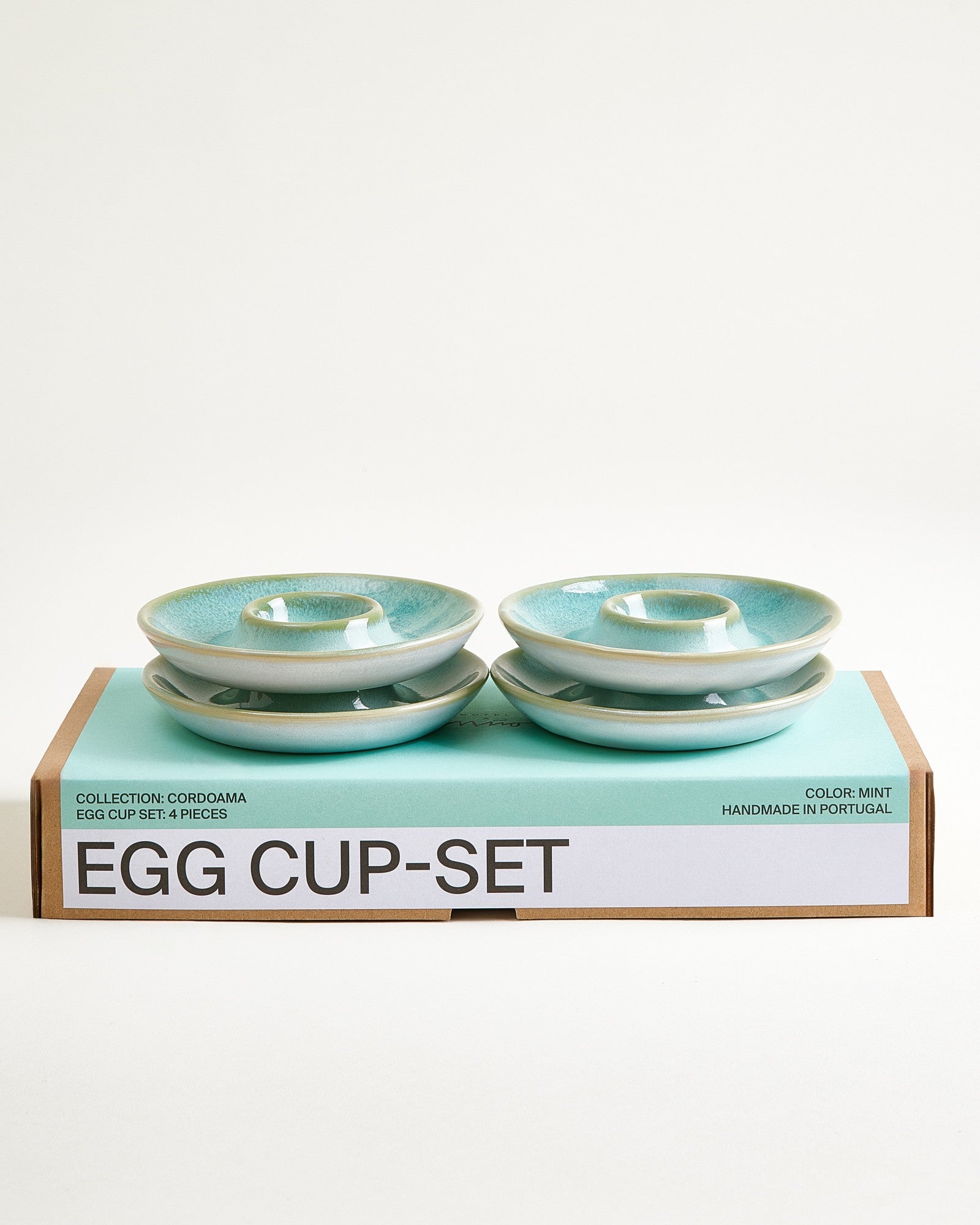 CORDOAMA - EASTER EGG CUP MINT SET OF 4
