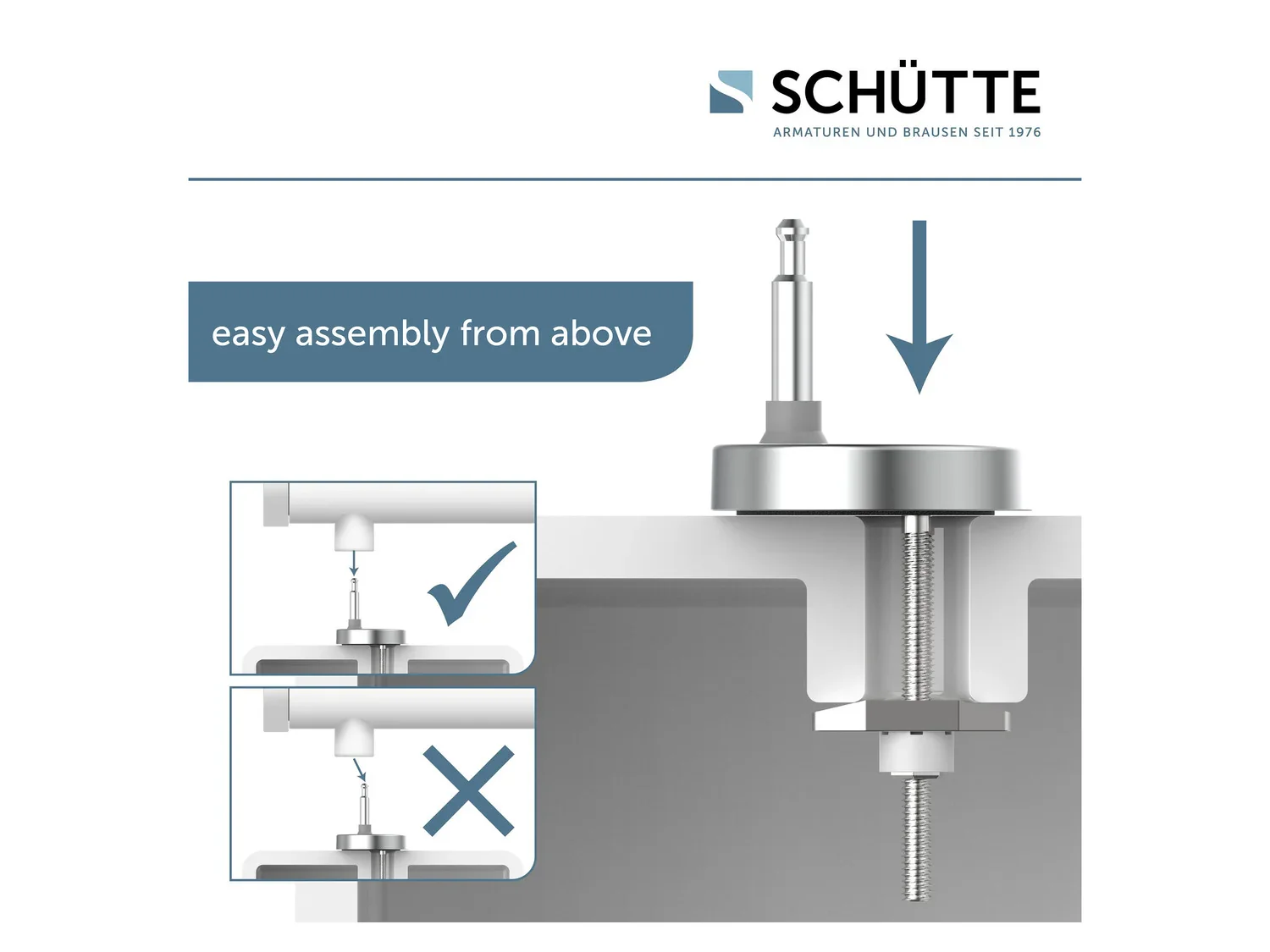 Schtte Abattant WC High Gloss, avec fermeture en douceur