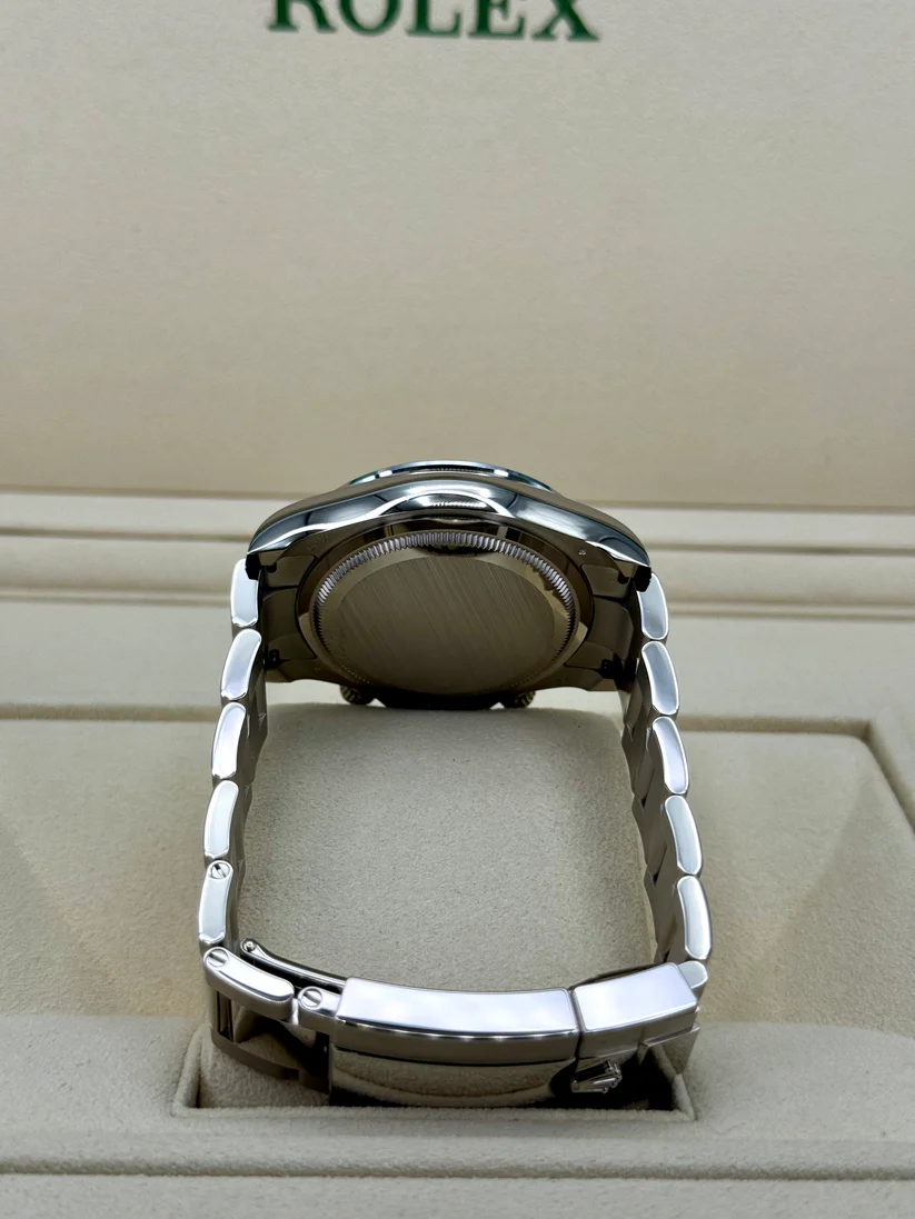 [Super Clone]Rolex Cosmograph Daytona 40mm White Gold Mother of Pearl Dial Diamond Bezel - 126579RBR