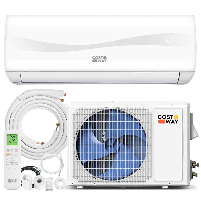 23000 BTU 19 SEER2 208-230V Mini Split Air Conditioner & Heater, Inverter Ductless AC Heat Pump System, Full Installation Kit, Cools up to 1500 Sq Ft