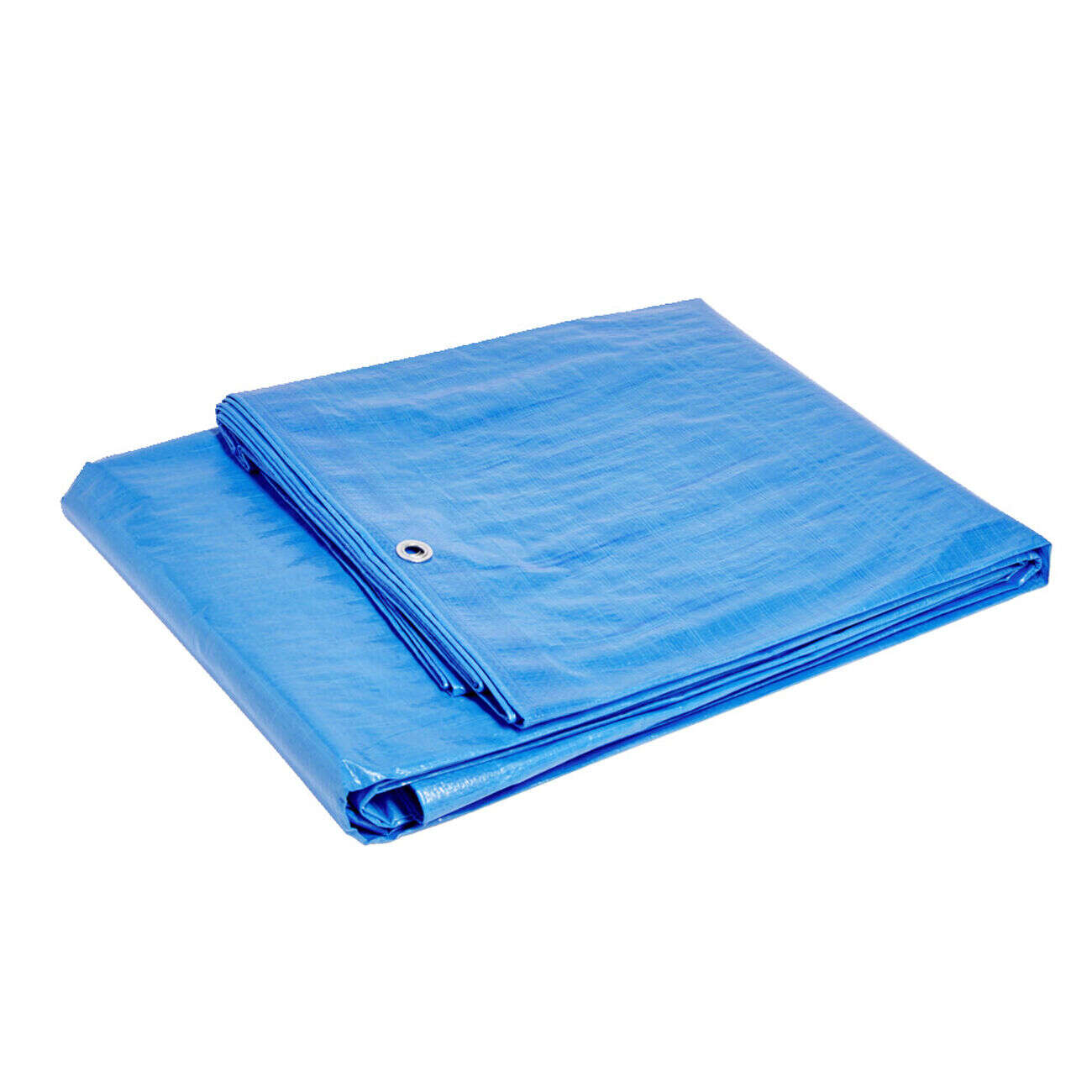 Bâche 4x5m - 100g/m² - PVC bleu