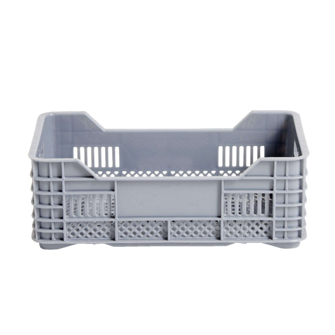 Casier plastique gris 17x10xH6cm