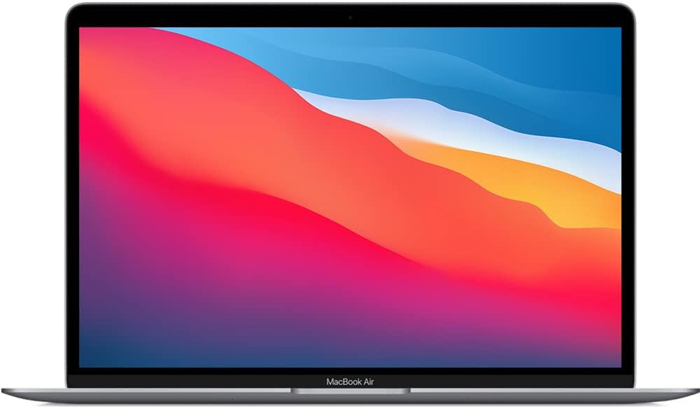 Late 2020 Apple MacBook Air with Apple M1 Chip (13.3 inch  8GB RAM  128GB SSD) Space Gray (Renewed)