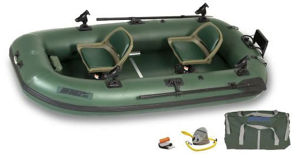 Stealth Stalker STS10 Frameless Inflatable Fishing Boat Pro Package - Image 2