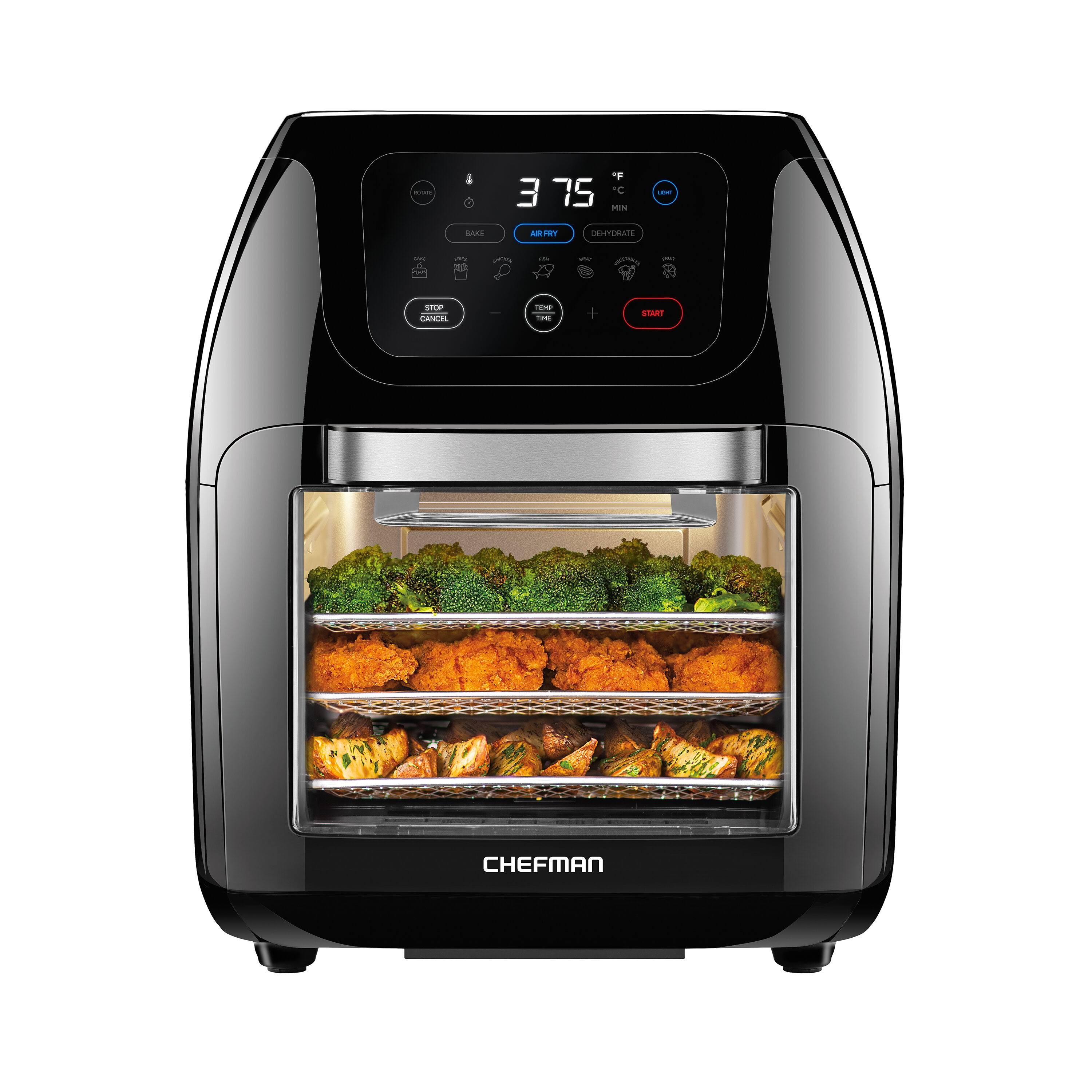 Chefman Multifunctional Digital Air Fryer+ Rotisserie, Dehydrator, Convection Oven