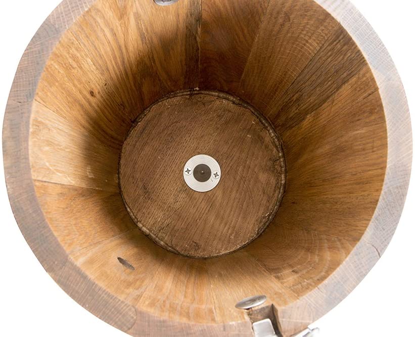 Sorbetière 6 pintes – Cuvette en bois classique – Manivelle