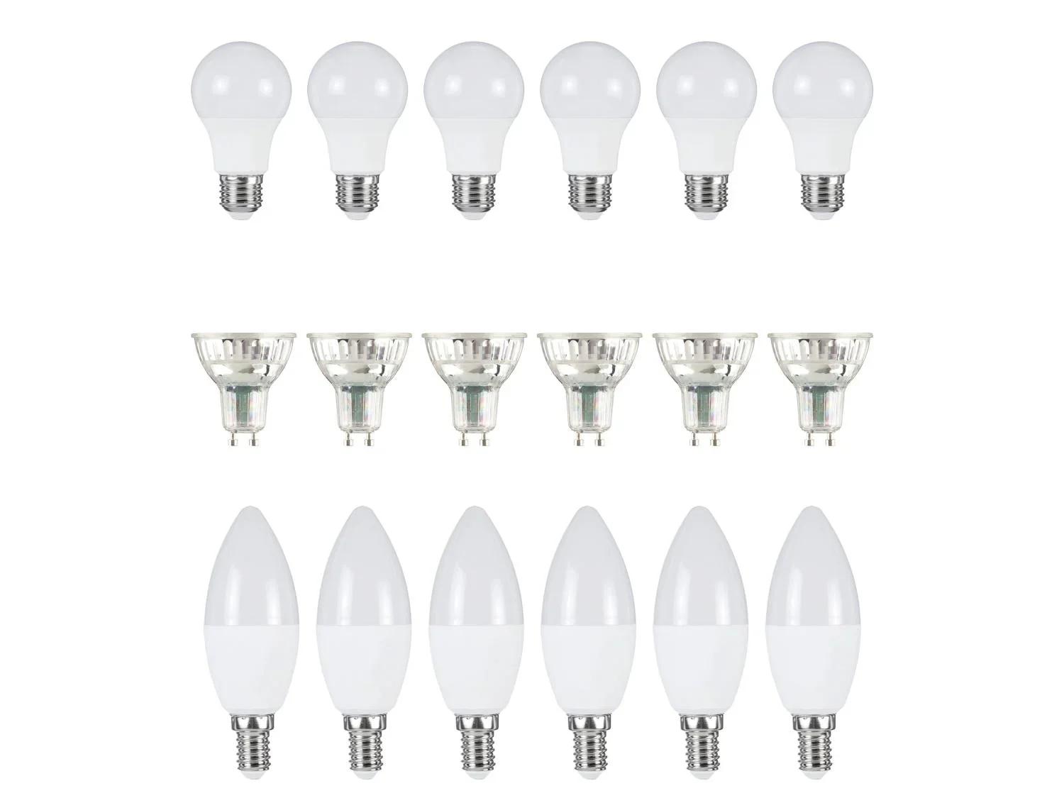 LIVARNO Lot de 6 Ampoules LED