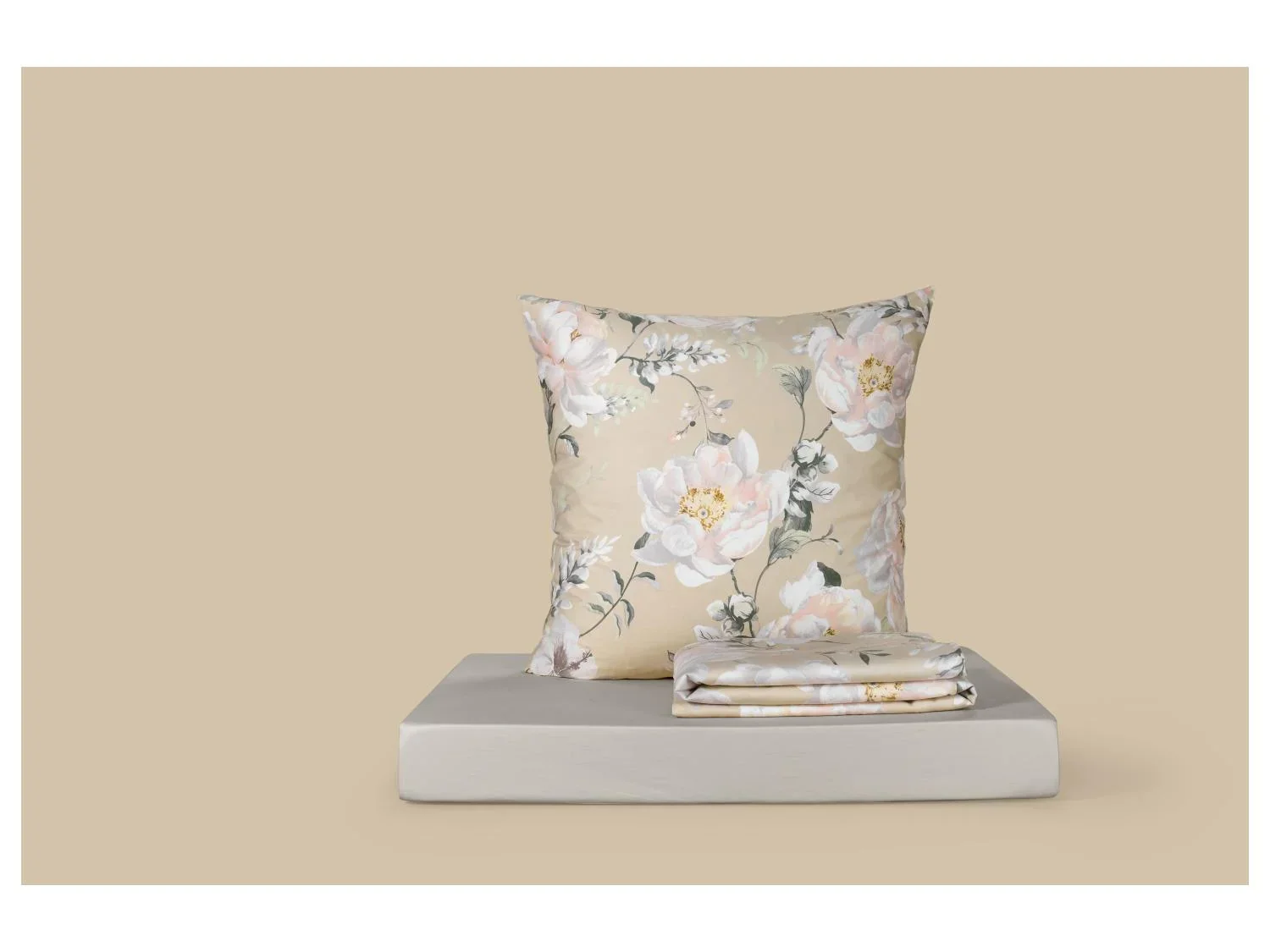 LIVARNO Parure de lit en satin, 3 pices