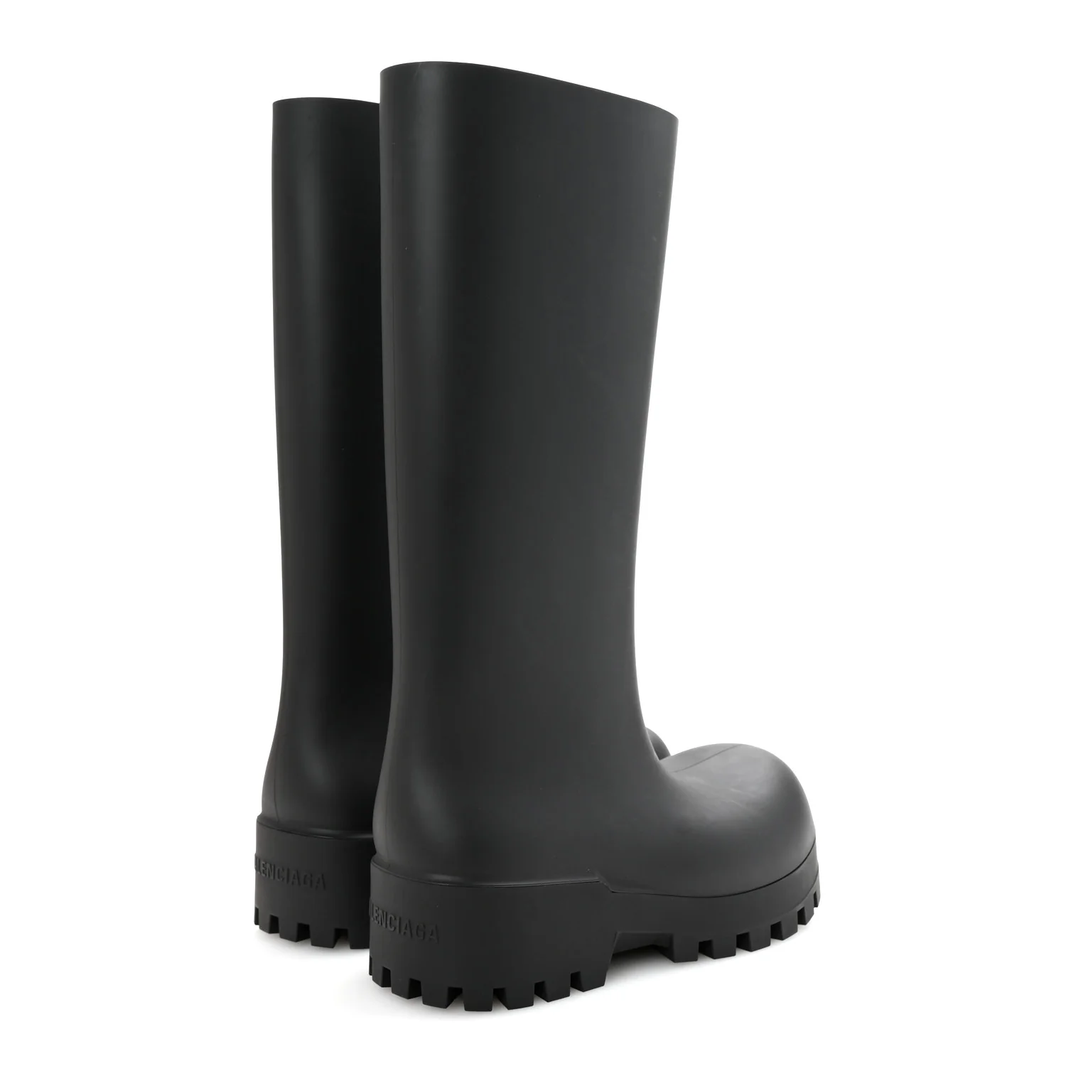 Rubber Bulldozer Rain Boots 39 Black