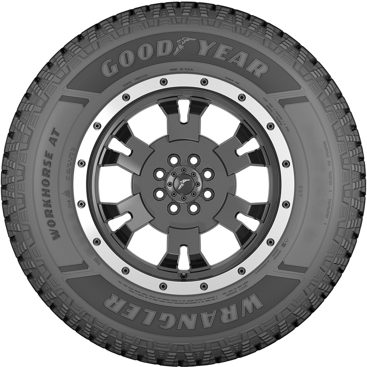 Wrangler Workhorse AT All Terrain LT245/75R16 120/116S E Light Truck Tire - Image 3