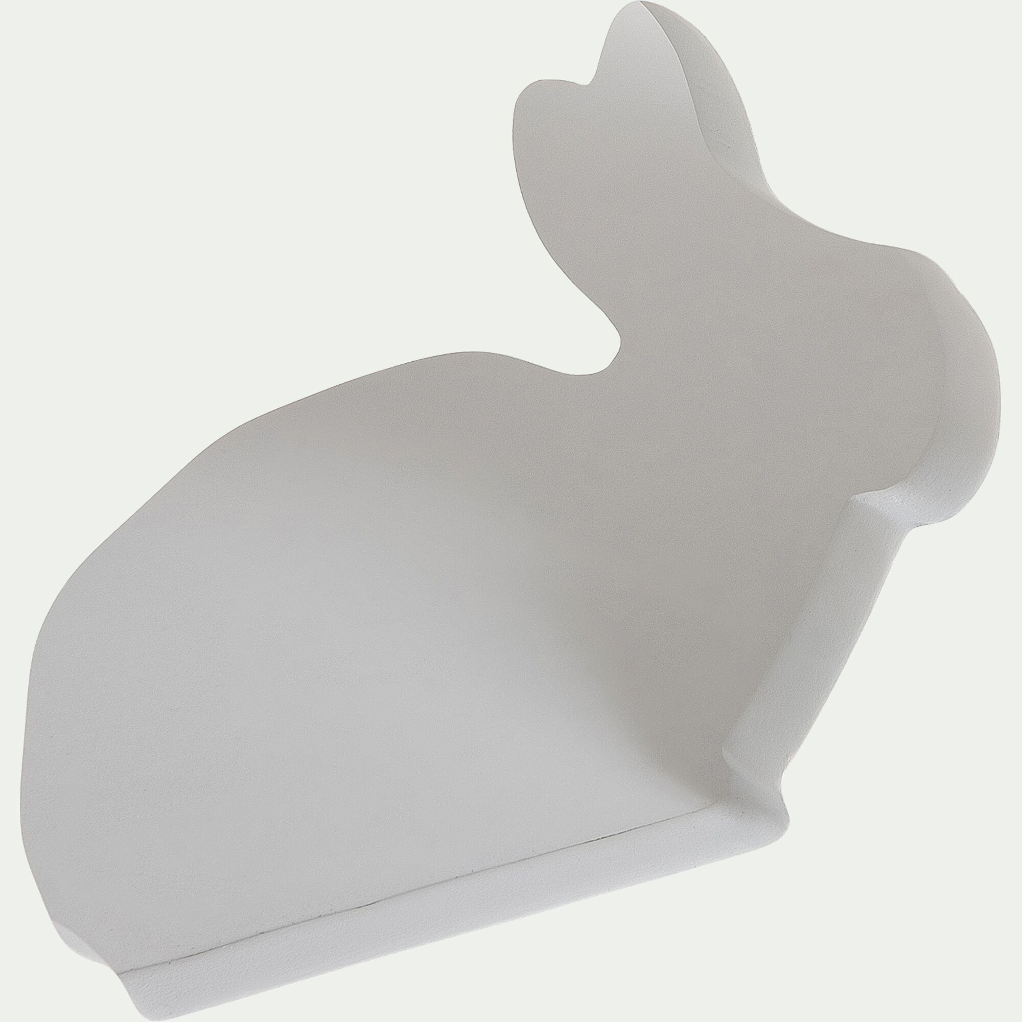 DICO - Bibliothèque 2 étagères forme maison pour chambre enfant - blanc