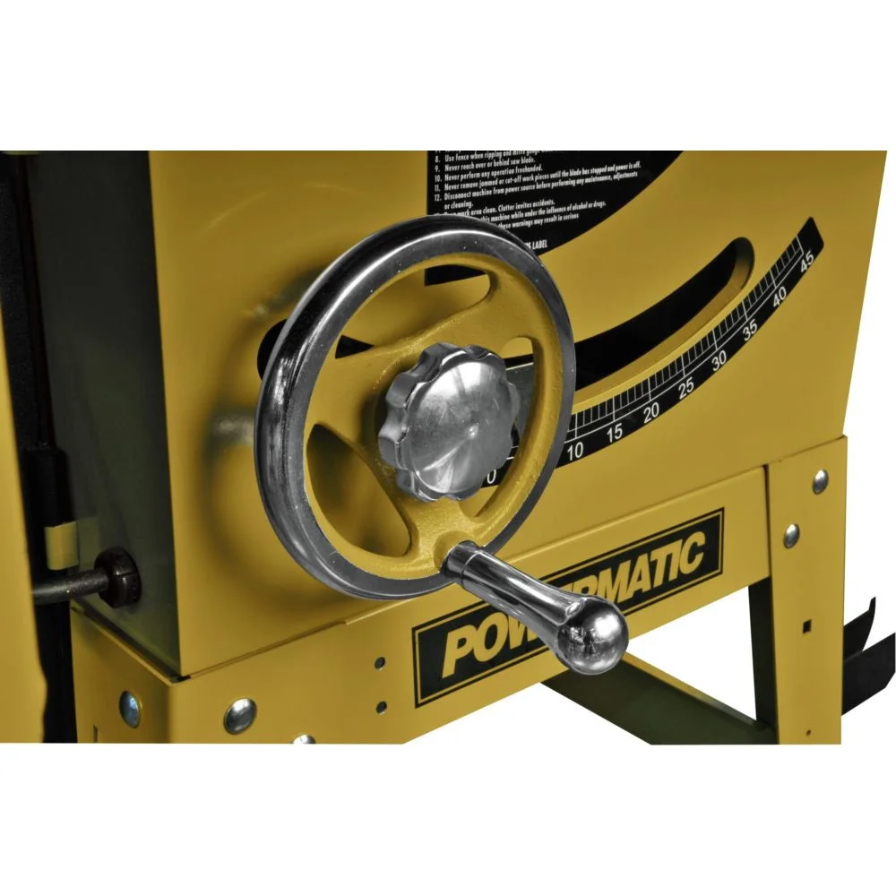 Powermatic PM9 - 1791229K 1 - 3/4 HP 10 In. Single Phase Left Tilt Table Saw with 30 In. Accu - Fence and Riving Knife