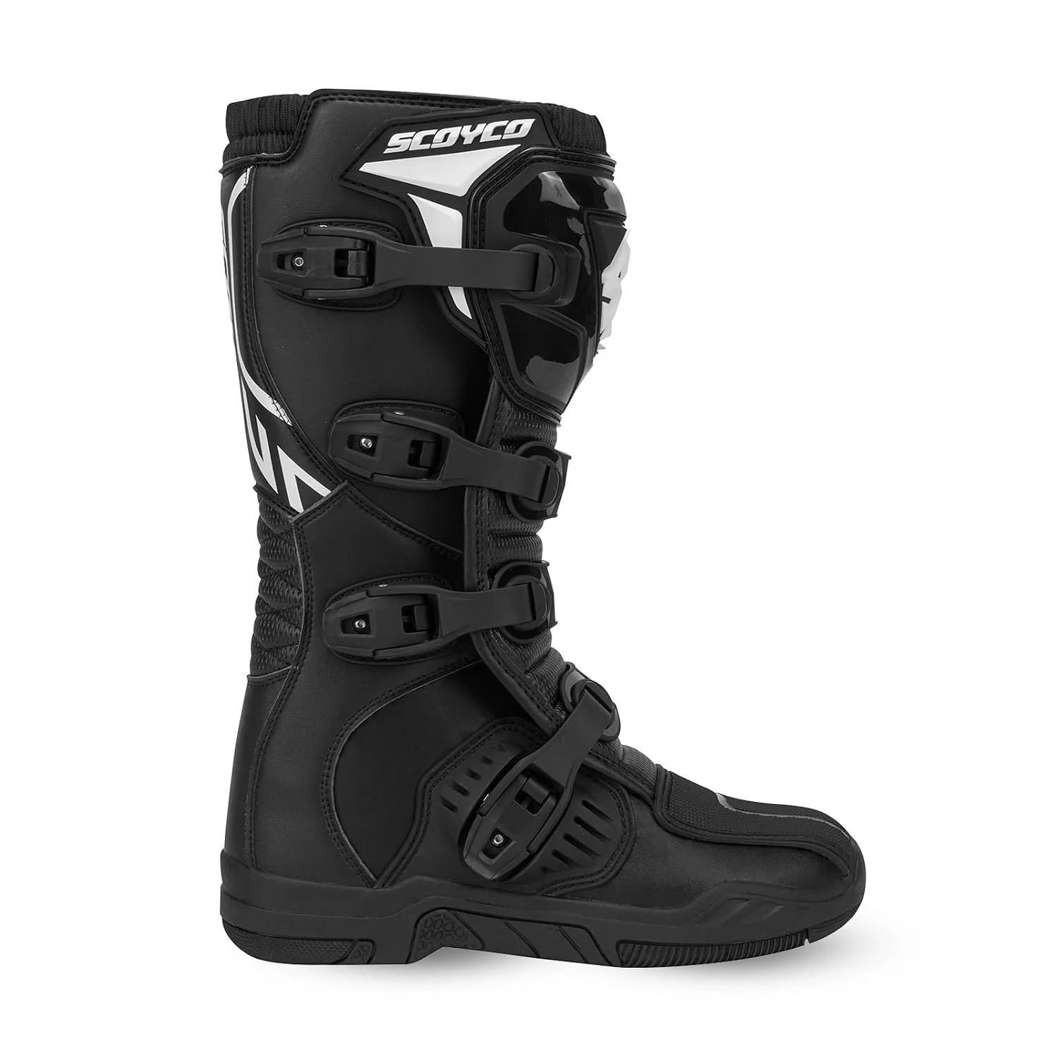 Scoyco Dirt Bike Boots for Men CE Level 1 Enduro Motocross Footwear