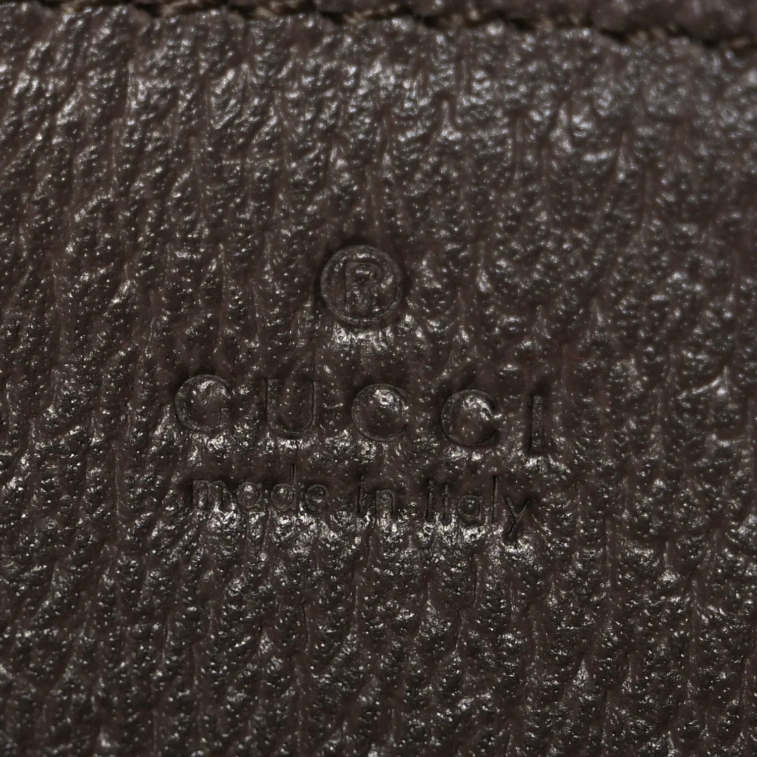 GG Supreme Monogram Textured Dollar Calfskin Web Mini Ophidia Envelope Shoulder Bag Beige Ebony New Acero