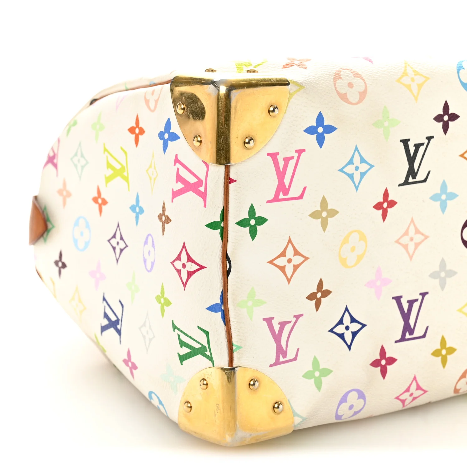 Monogram Multicolor Speedy 30 White