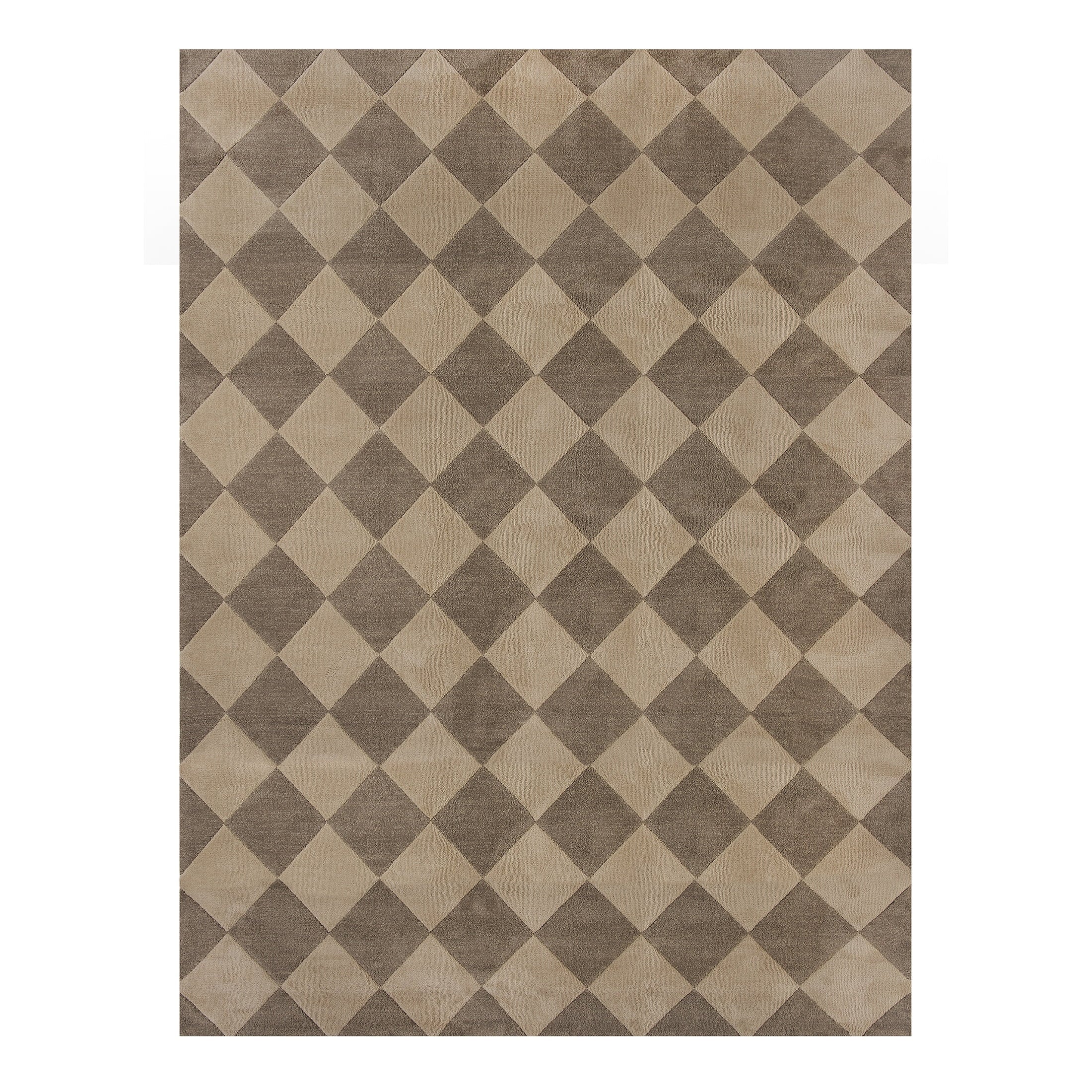 Better Homes & Gardens Brown Diamond Indoor 8' x 10' Area Rug