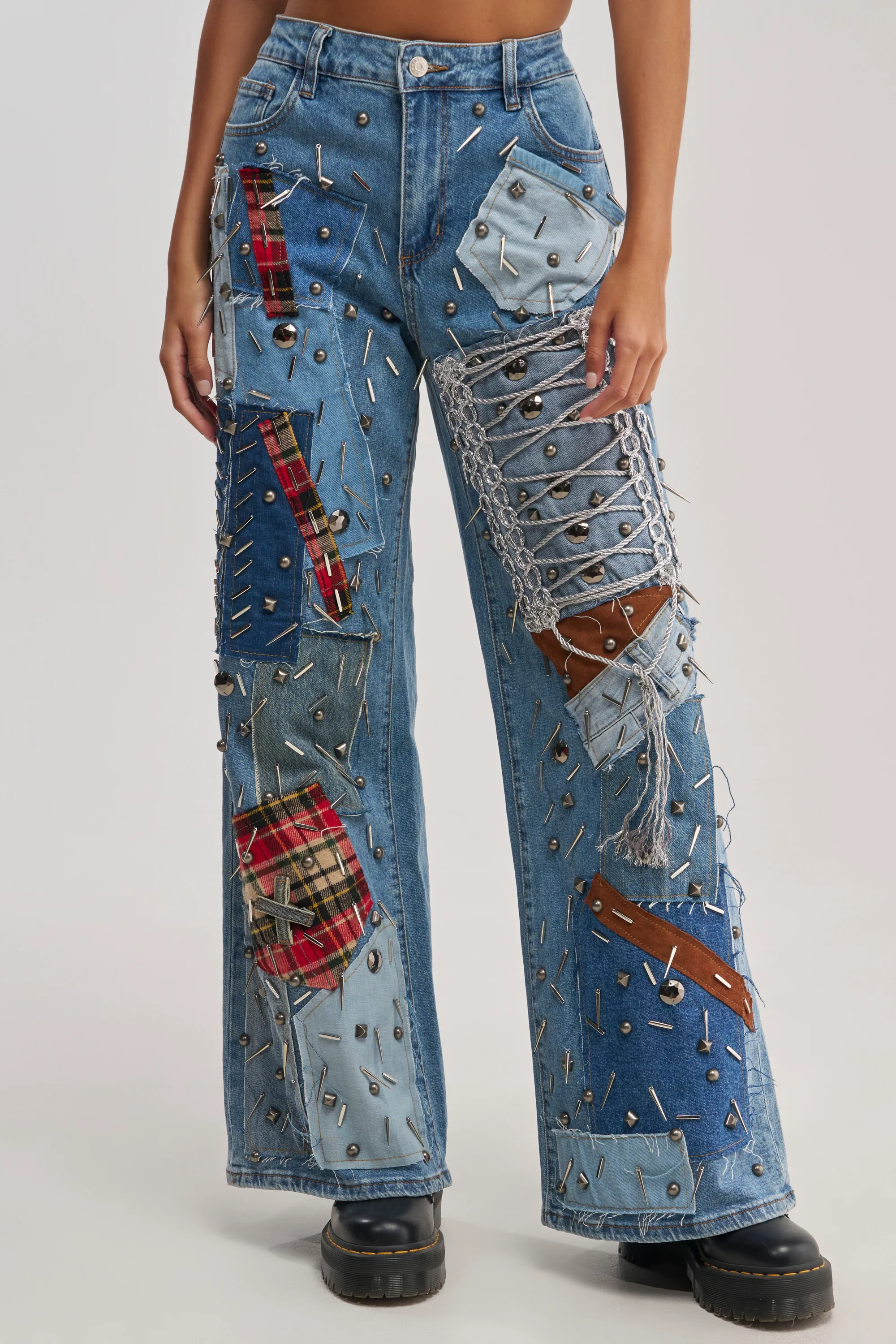MIXED EMOTIONS EMBELLISHED DENIM - Akira Store