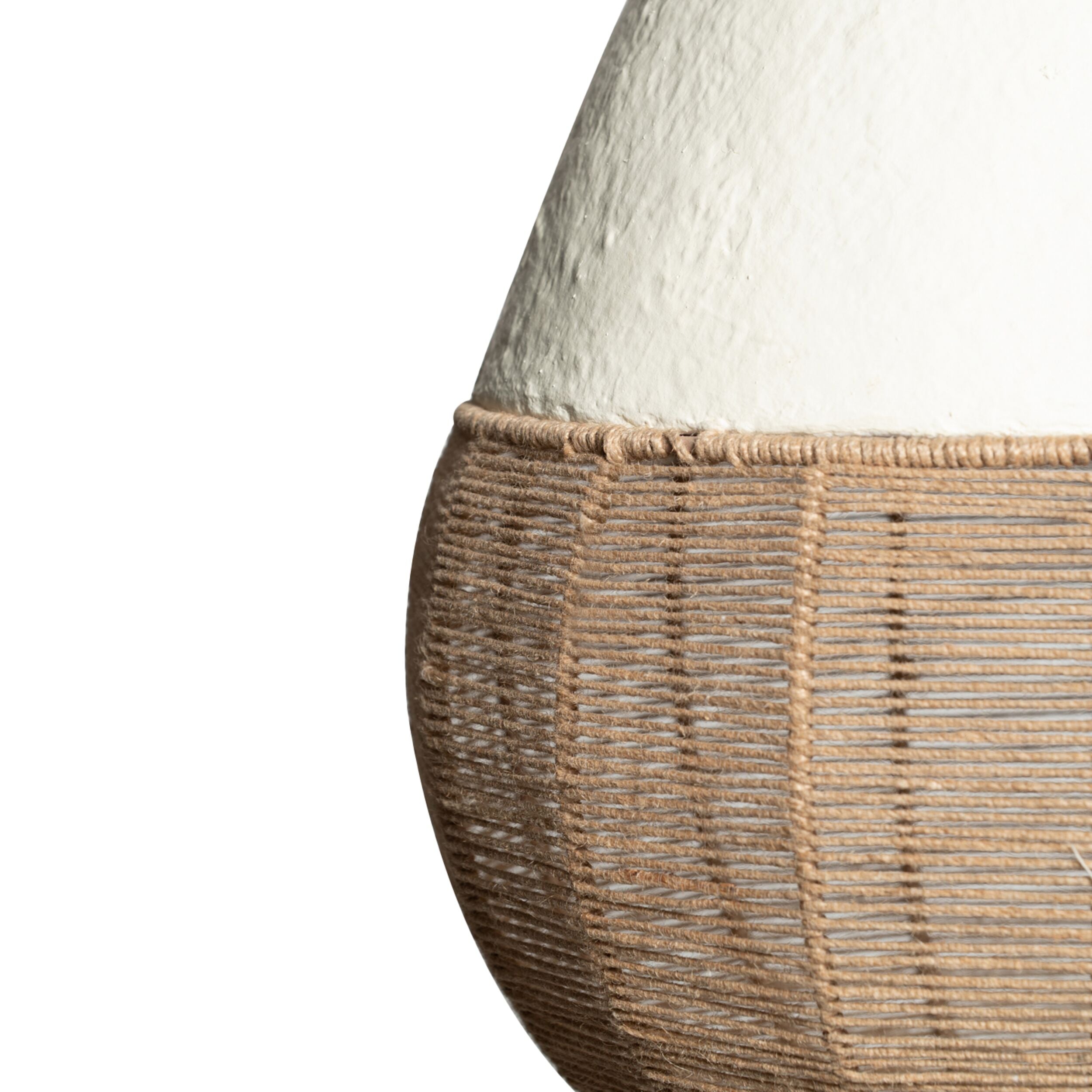 Maris Pendant White Natural 38x38x50cm