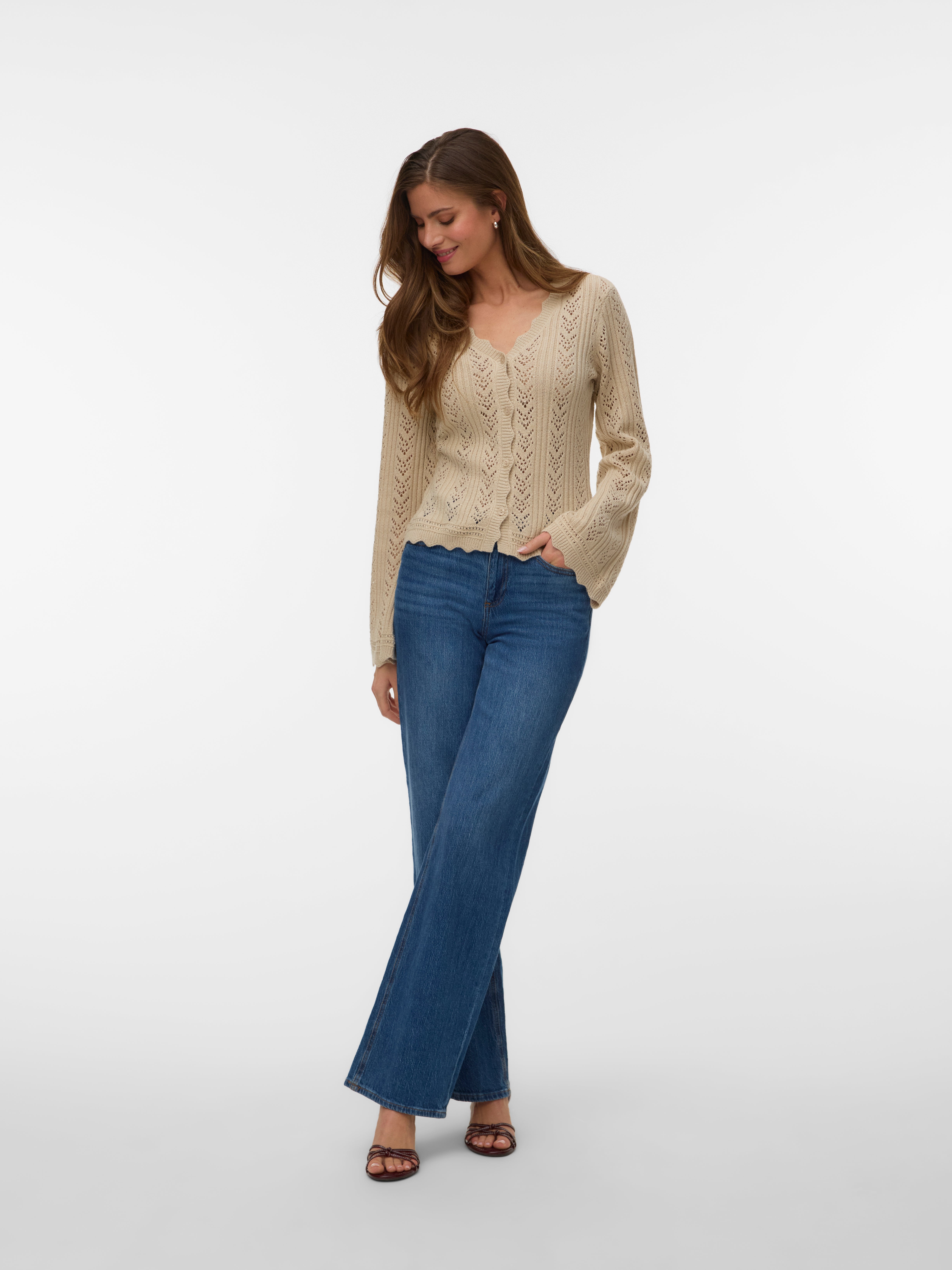 VERO MODA® VMROWAN Knit Cardigan