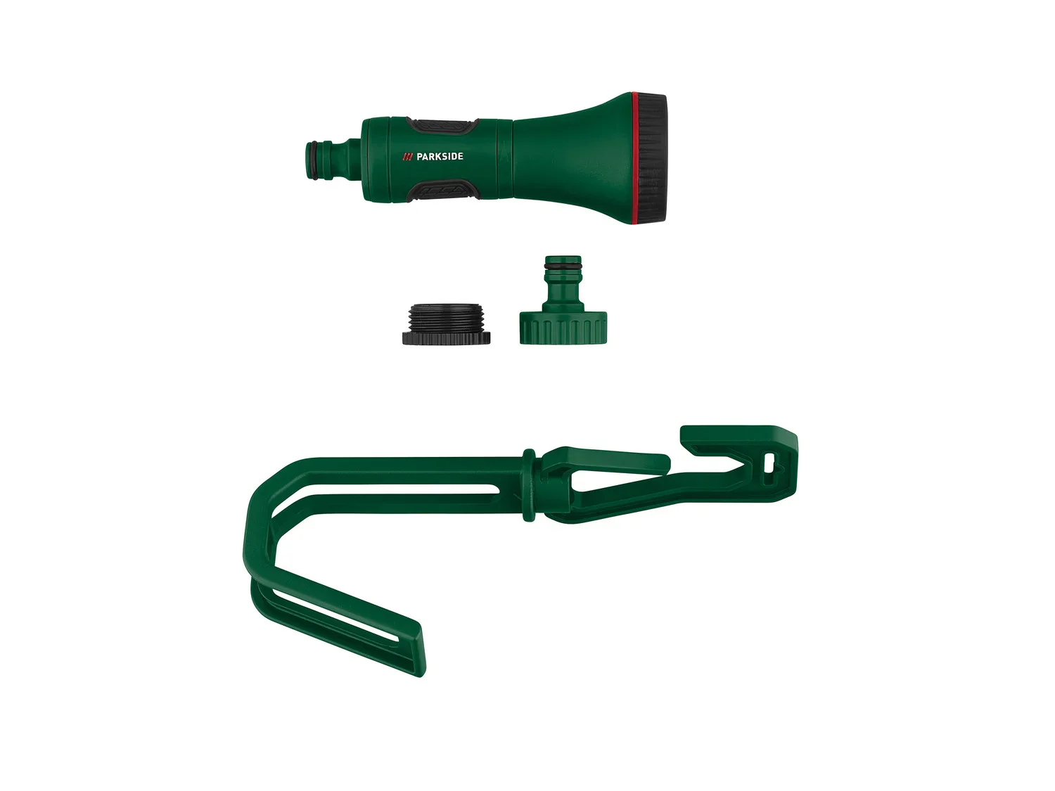 PARKSIDE Set de tuyau d'arrosage pour terrasse, 7,5 m, 3/8