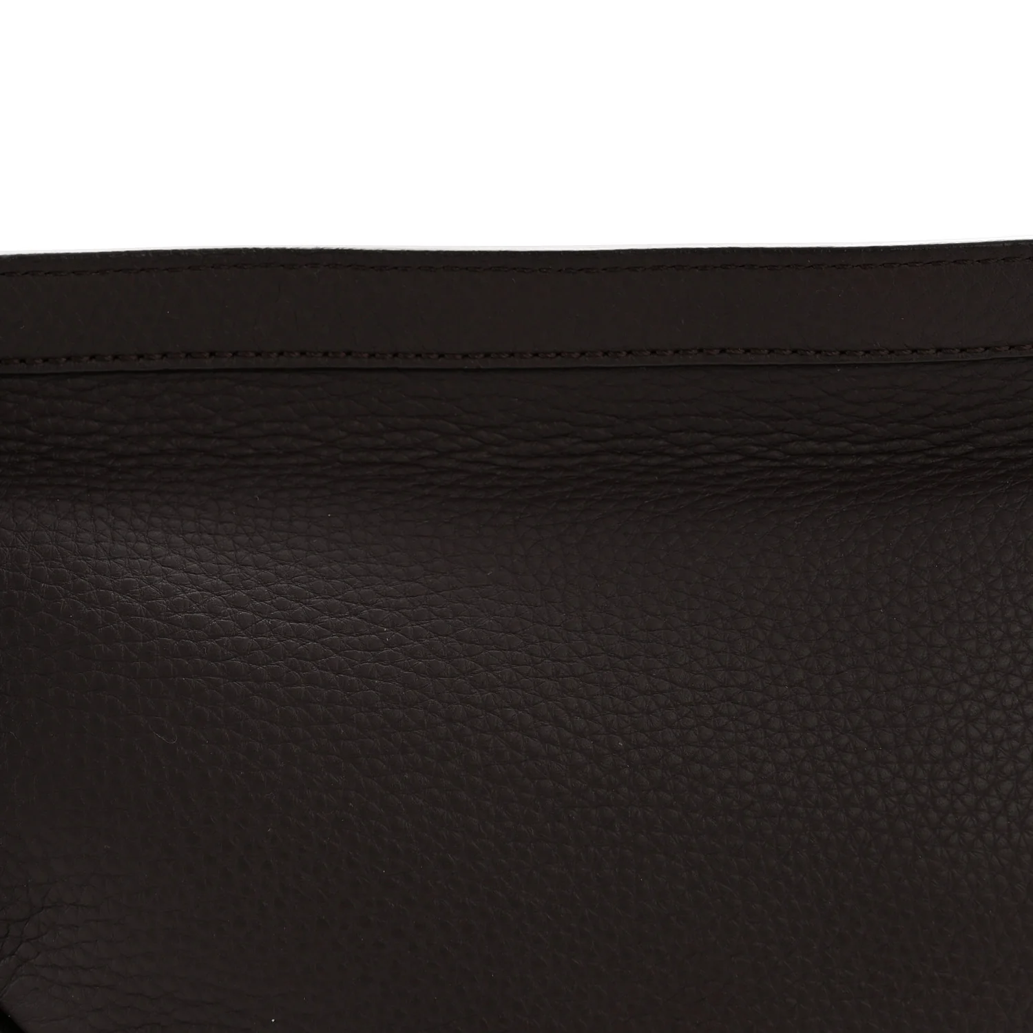 Grained Calfskin Small Slouchy Banana Bag Aubergine