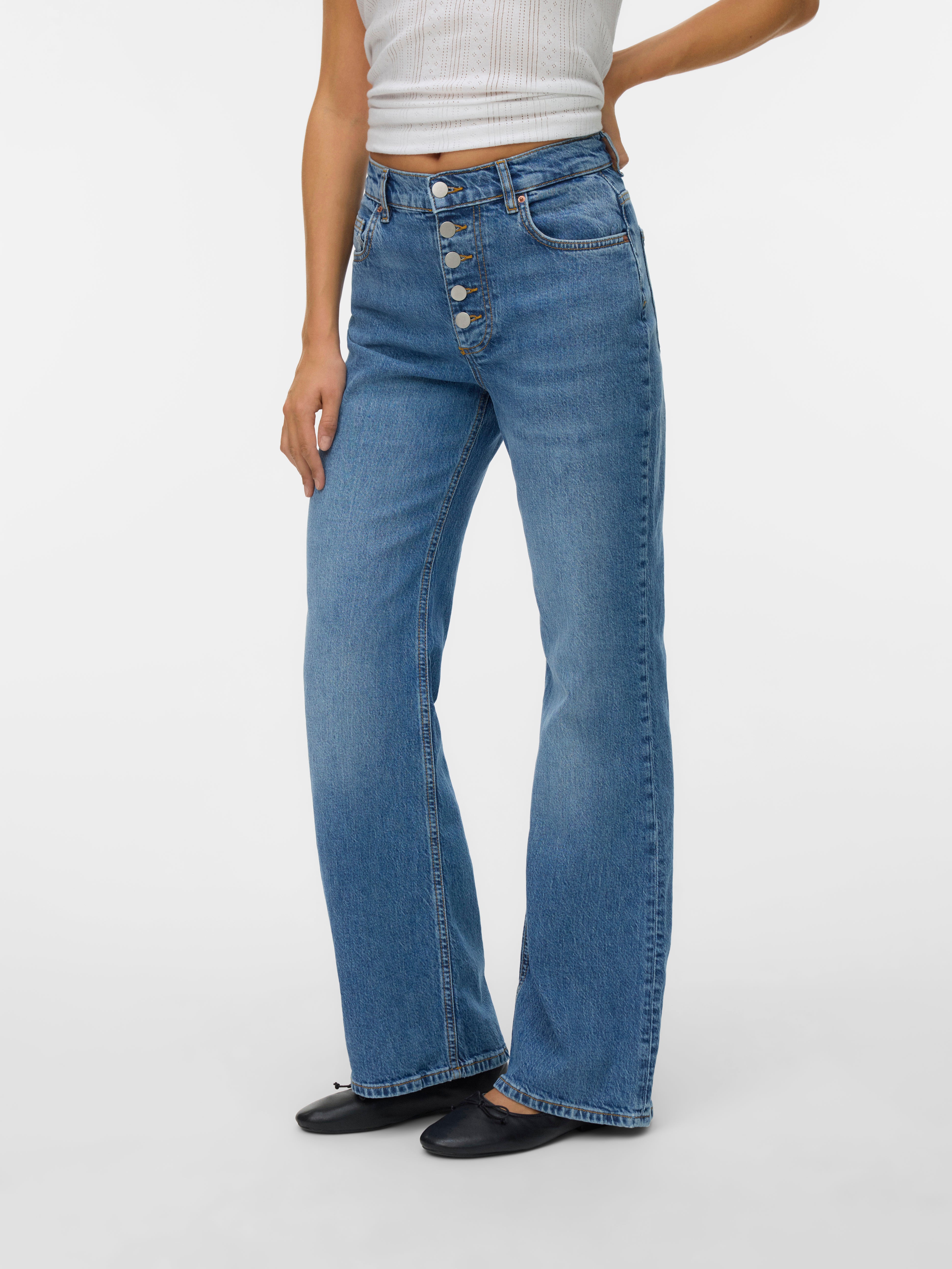 VERO MODA® AWEMILY High rise Mom Fit Jeans