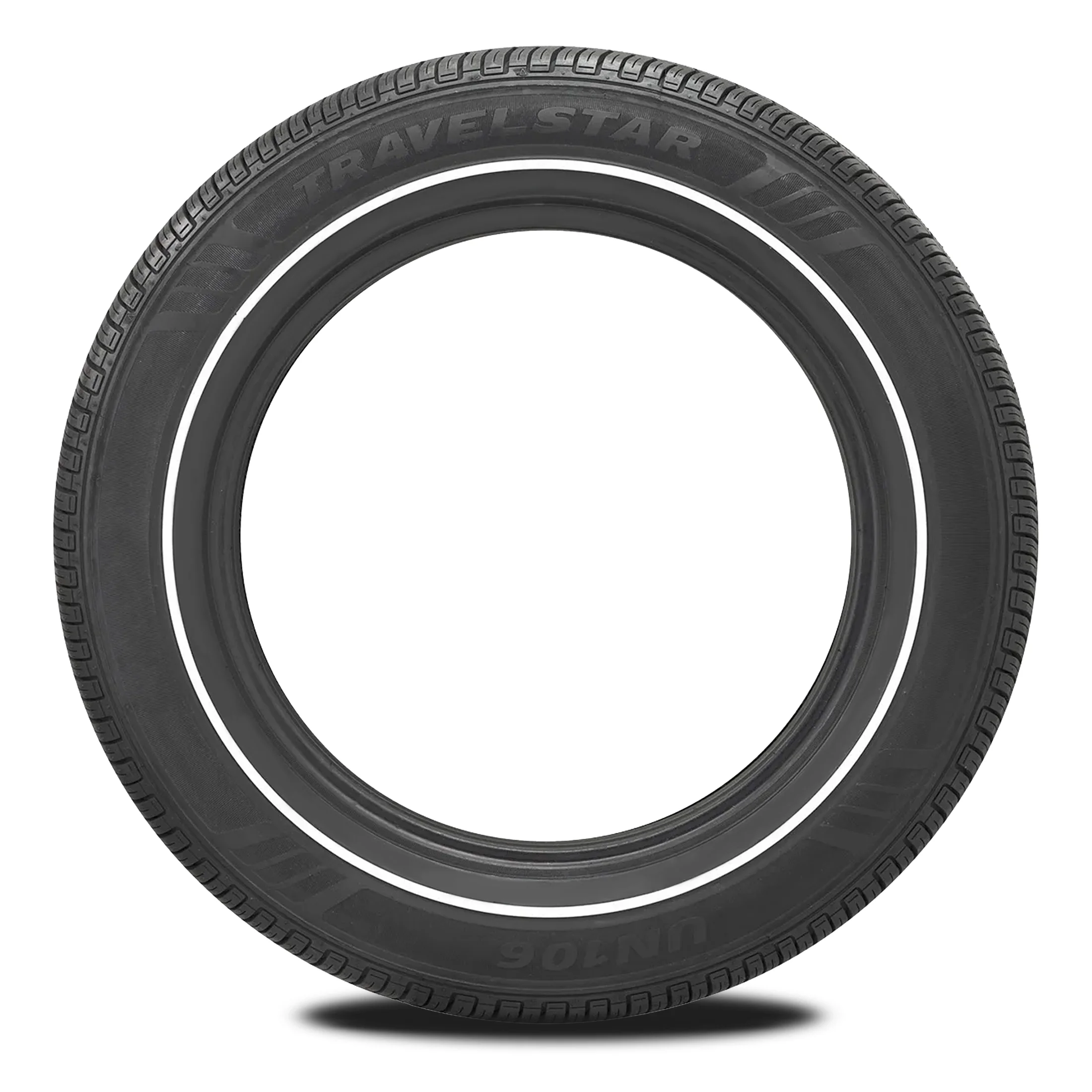 Travelstar UN106 All-Season 225/60R16 225/60/16 98T Passenger Tire Narrow White Wall 9mm(No Rim)