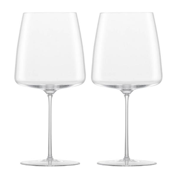 Simplify rødvinsglass 2 stk 74 cl klar