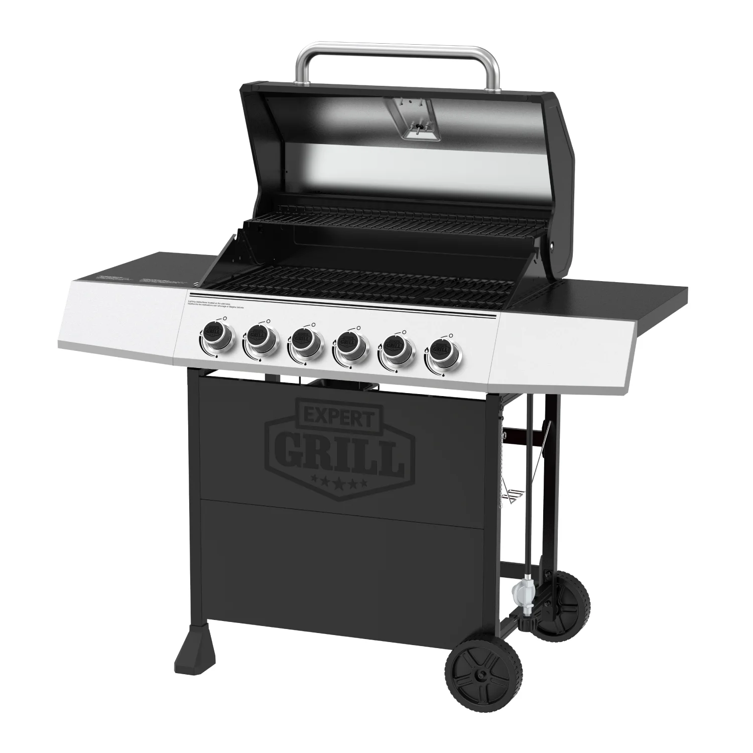 Expert Grill 5 Burner Propane Gas Grill with Side Burner